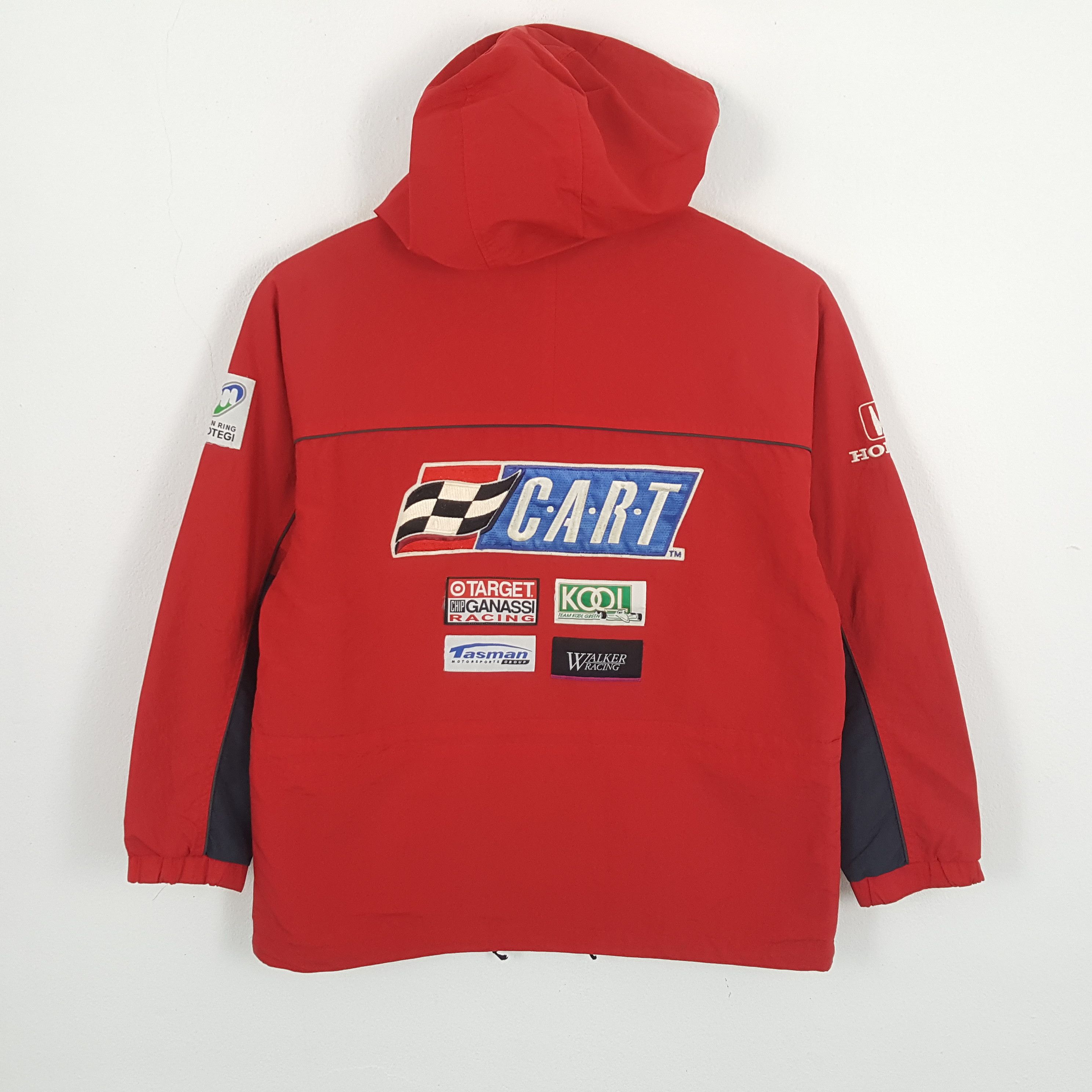 Honda × Vintage Vintage HONDA RACING CART Japanese Formula One Jacket Size US XL / EU 56 / 4 - 1 Thumbnail