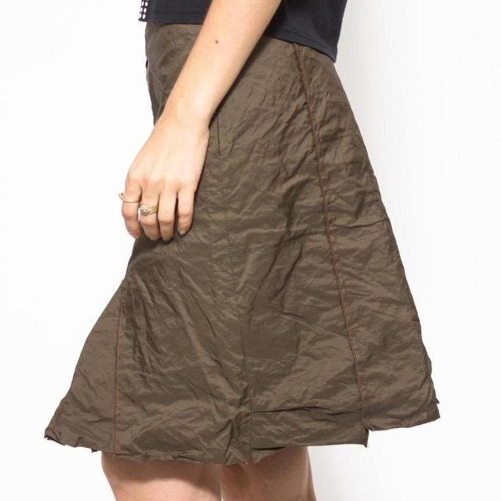 Designer 90s gorp core skirt by Baume. Sourced from Italy. Size 26" / US 2 / IT 38 - 3 Thumbnail