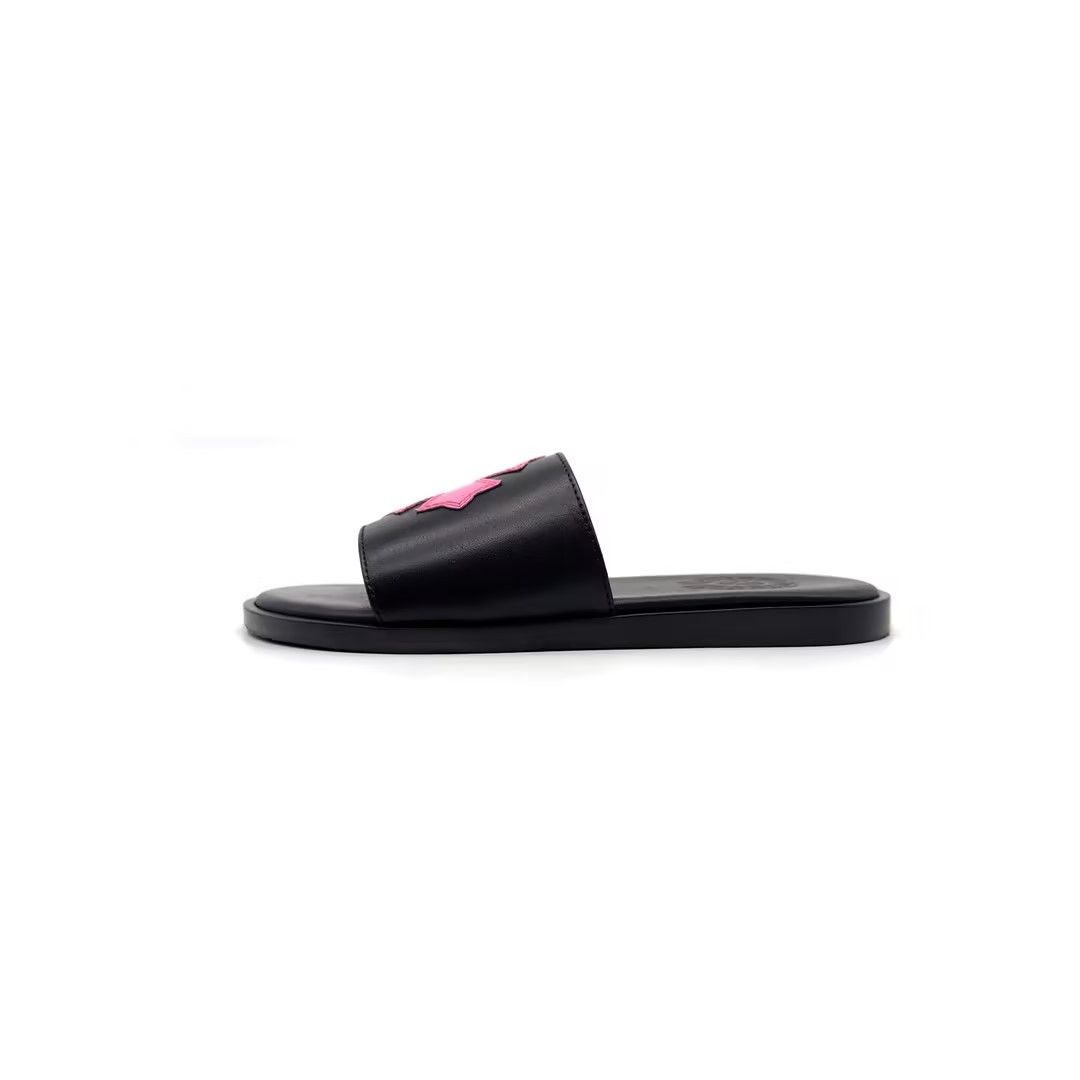 Chrome Hearts Chrome Hearts Pink Patent Plus Patch Slide Slippers Size US 6 / IT 36 - 3 Thumbnail