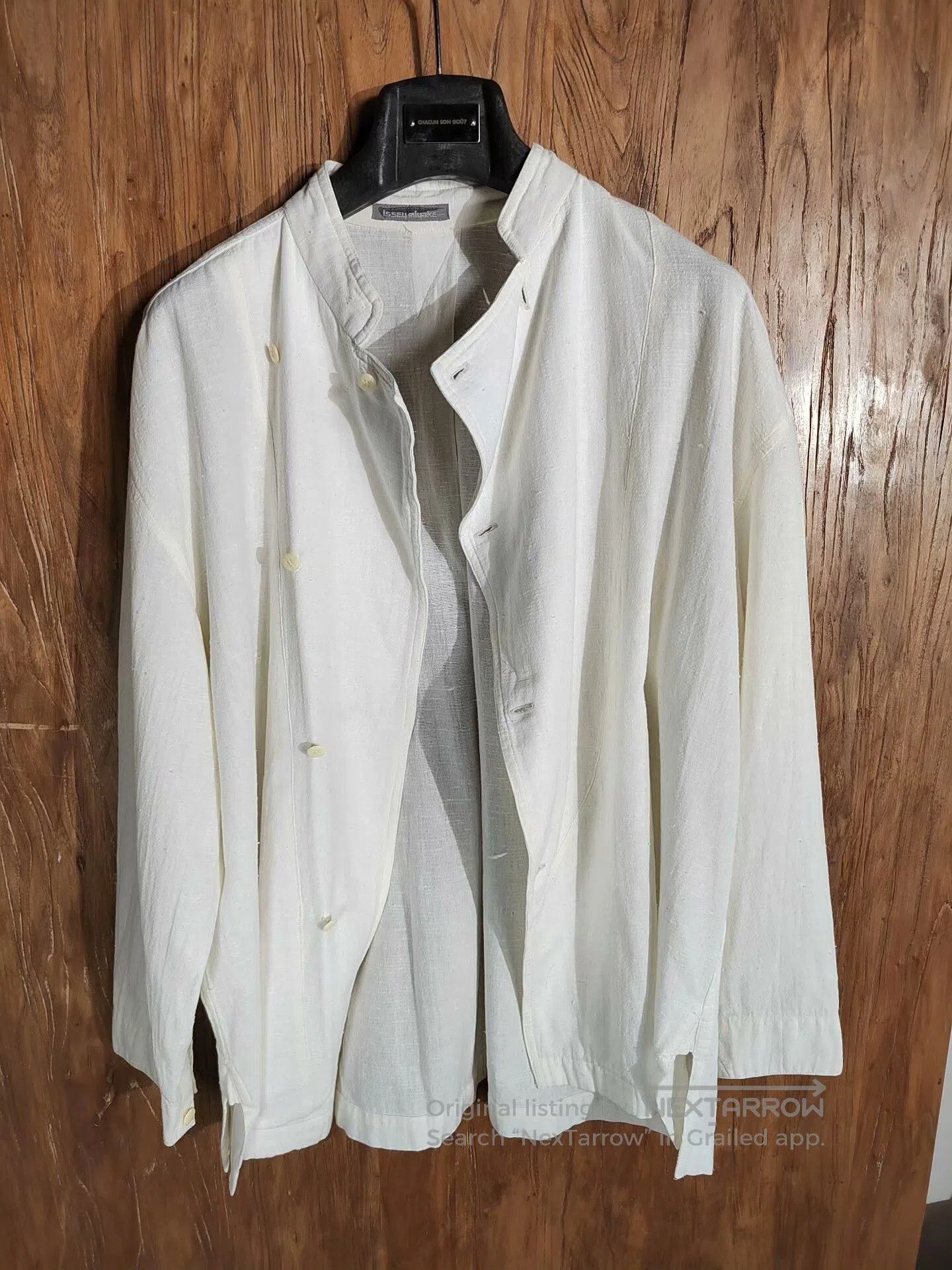 Other Issey Miyake White Stand Collar Shirt. Size US S / EU 44-46 / 1 - 1 Thumbnail