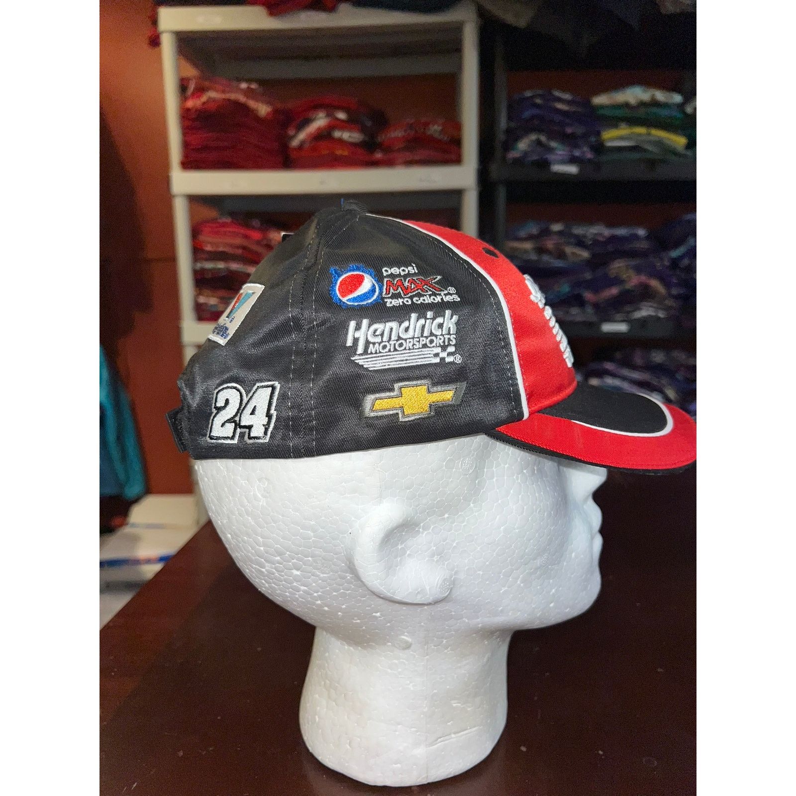NASCAR Jeff Gordon Hat AARP Nascar Chase Authentics Cap NWT Patches Size ONE SIZE - 6 Thumbnail
