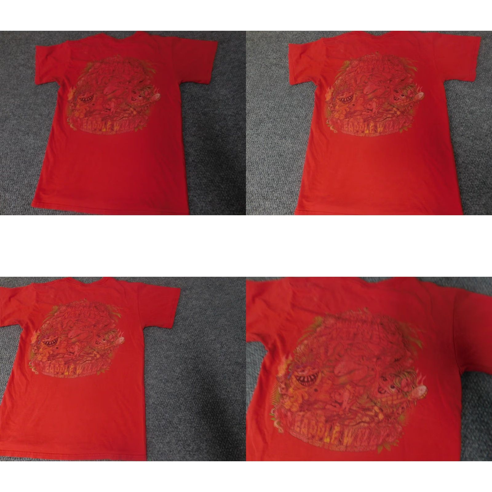 Gildan Pineapple Willie Mens Shirt Small red Gildan T-Shirt City Panama City Florida Crew Neck Short Sleeve Cotton Spandex Logo Vintage No Size US S / EU 44-46 / 1 - 8 Thumbnail