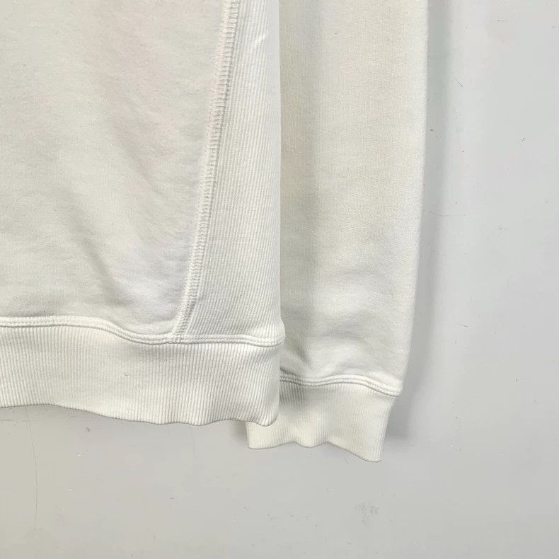 Dior Dior White logo letter embroidery cotton round-neck long-sl Size US S / EU 44-46 / 1 - 5 Thumbnail