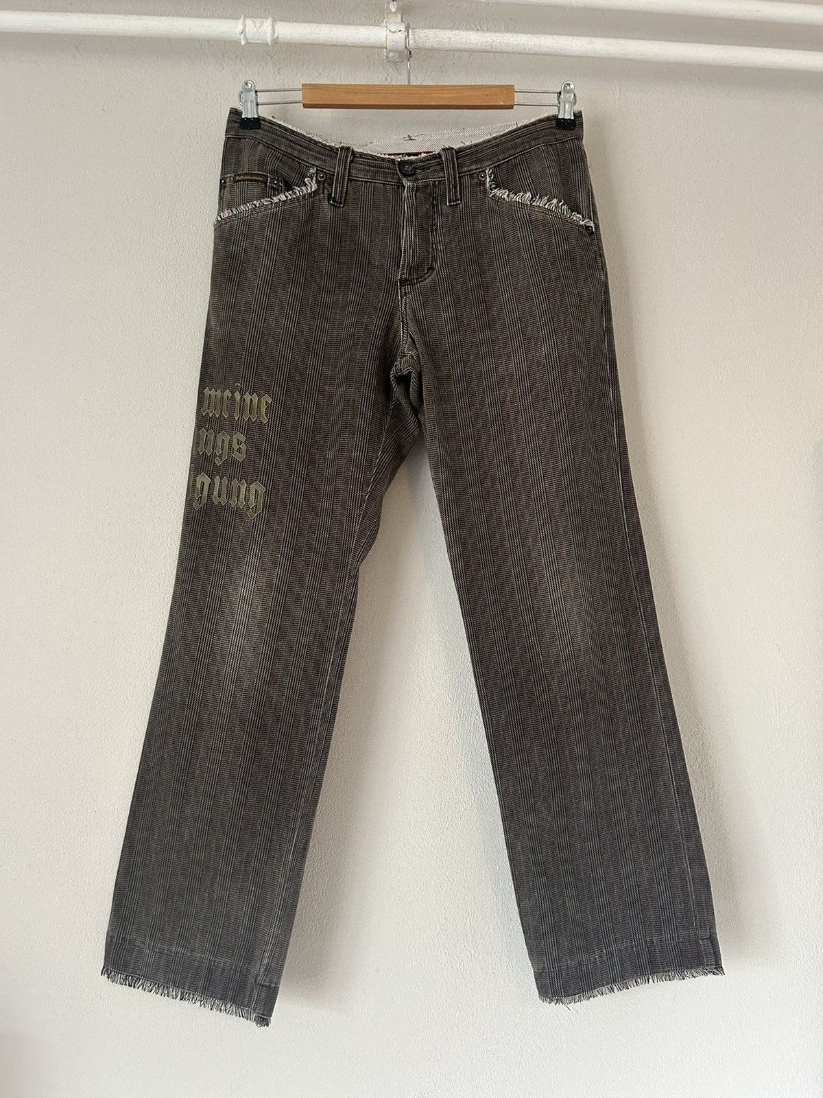 Dolce & Gabbana “Sex ist mein lieblingsbestätigung” Jeans Size US 32 / EU 48 - 2 Thumbnail