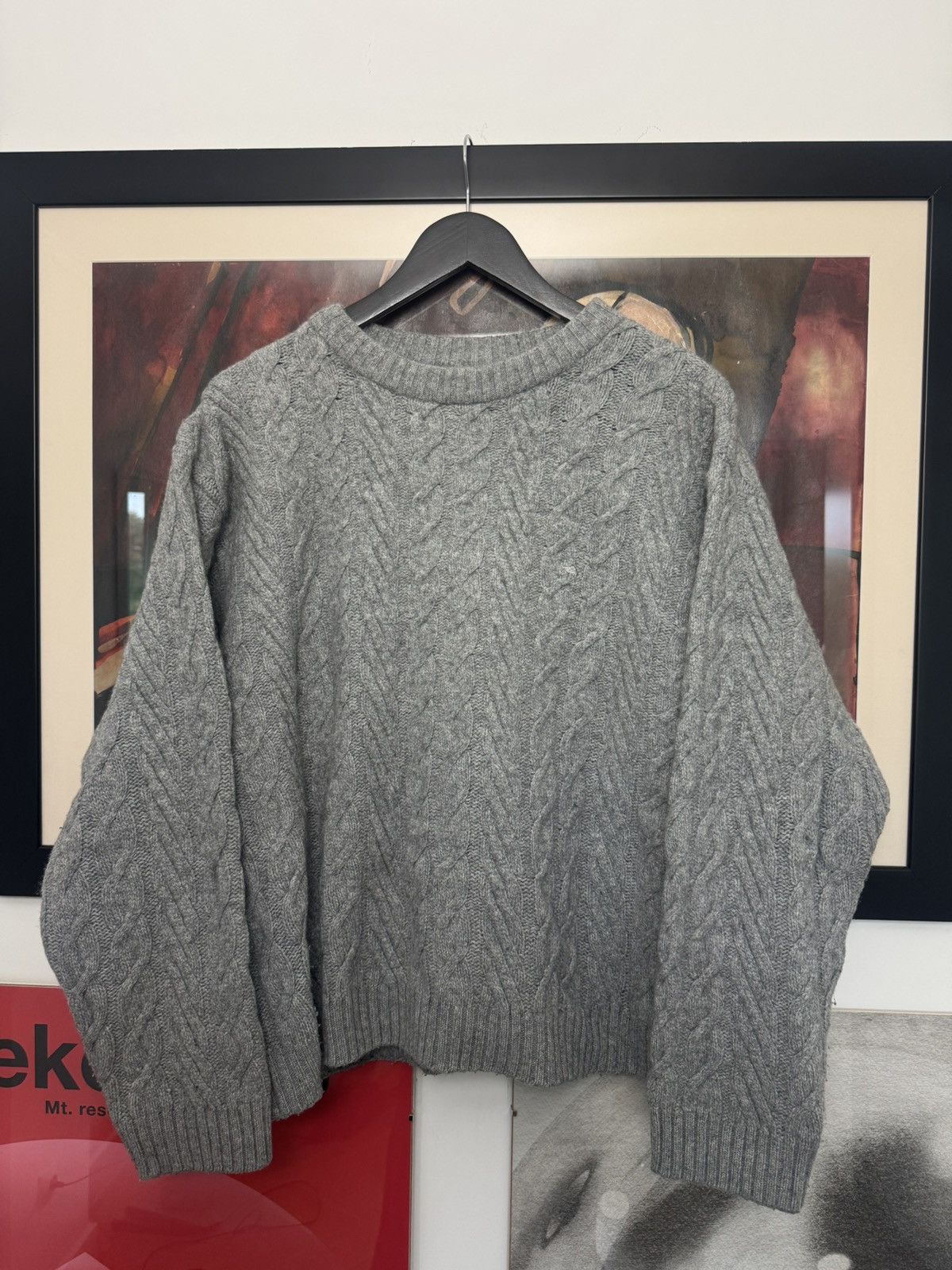 Camel Vintage 90s Wool Sweater Knit Camel Collection Casual Rare Size US L / EU 52-54 / 3 - 1 Thumbnail