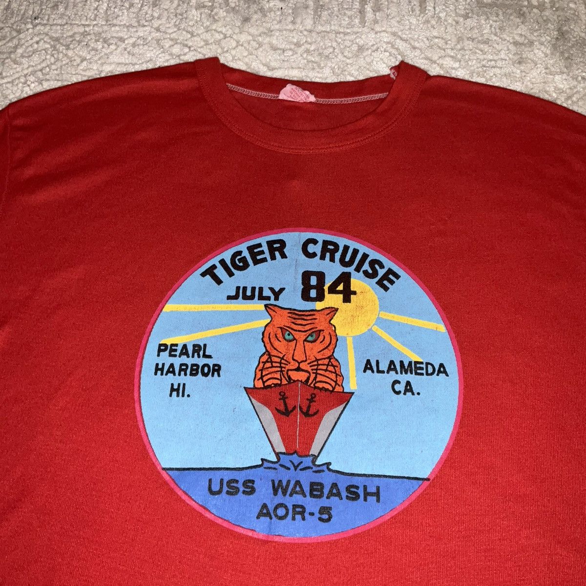 Vintage Vintage Pearl Harbor Tiger Cruise T-shirt Size US S / EU 44-46 / 1 - 2 Thumbnail