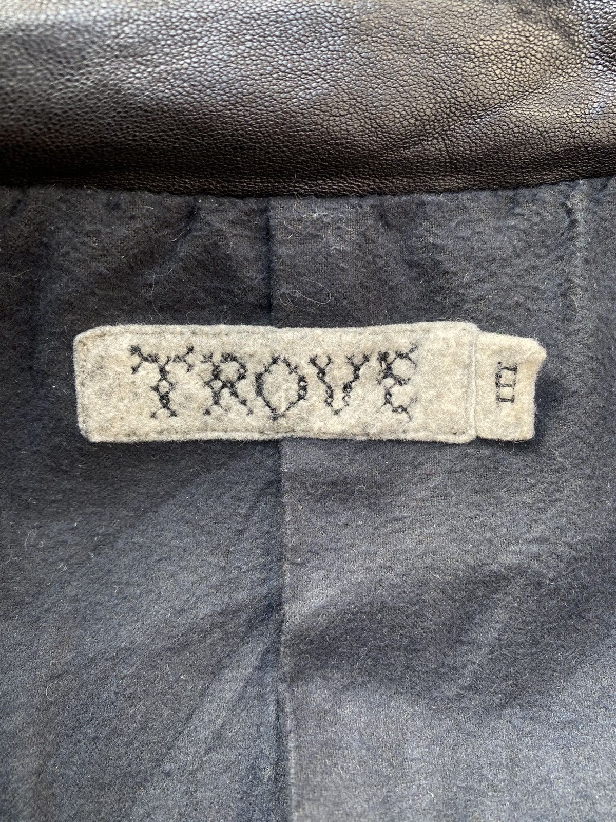 TROVE Trove Avant Garde Leather Jacket Size US S / EU 44-46 / 1 - 17 Thumbnail
