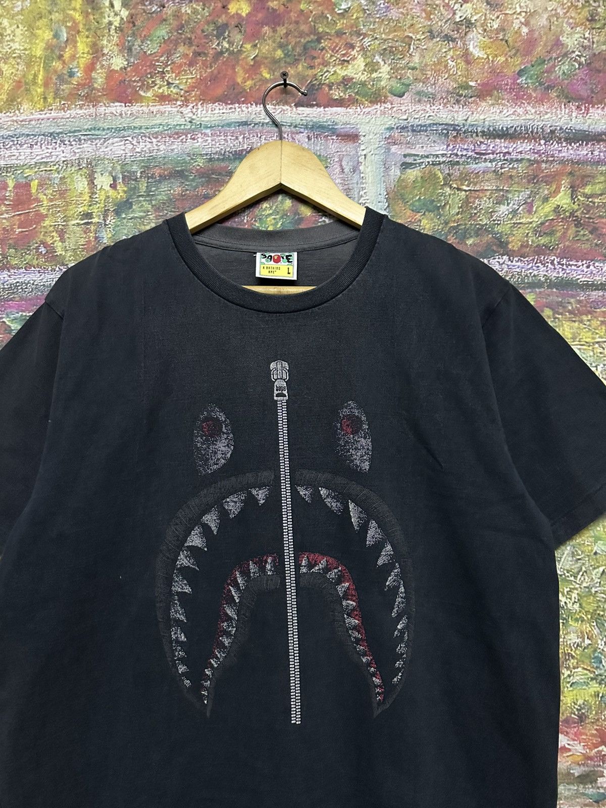 Bape Bape Shark Tee Size US L / EU 52-54 / 3 - 5 Thumbnail