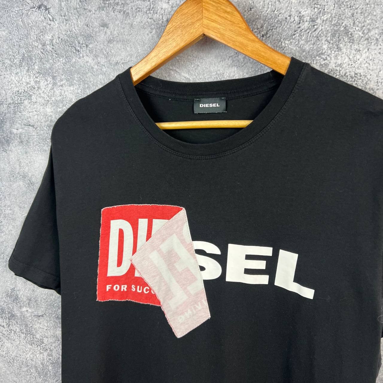 Diesel Diesel Big Logo Vintage Tee Size US XL / EU 56 / 4 - 2 Thumbnail