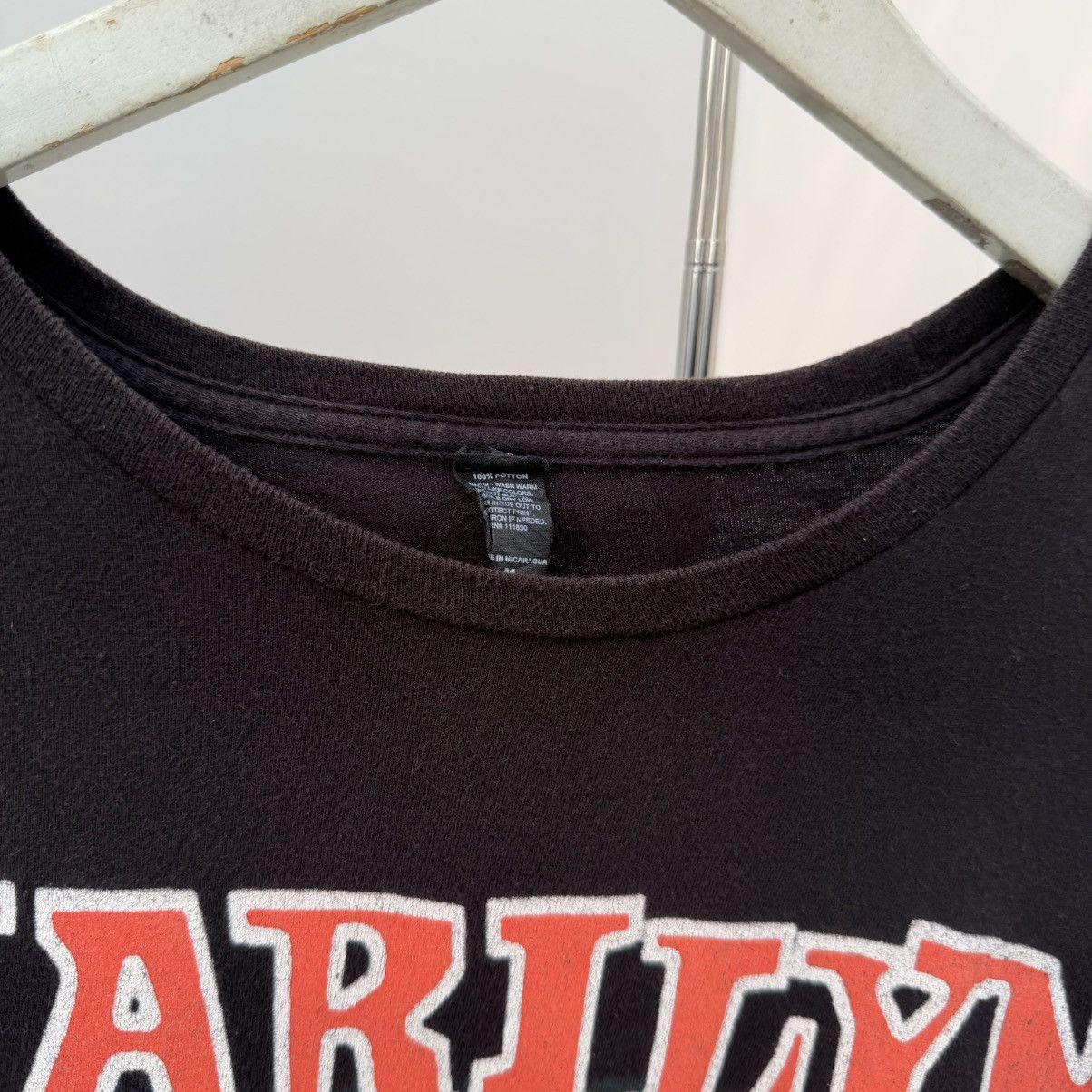 Band Tees Marlyn manson - trashed distressed faded Size US M / EU 48-50 / 2 - 3 Thumbnail