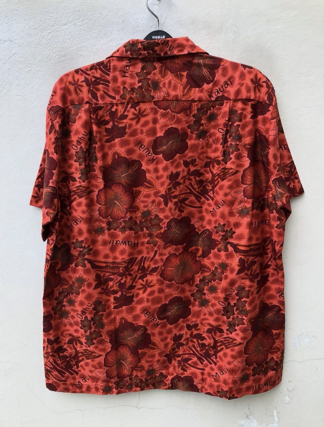 Vintage RARE! Vintage 1960s Royal Hawaiian shirt Aloha Wear Size US XL / EU 56 / 4 - 21 Thumbnail