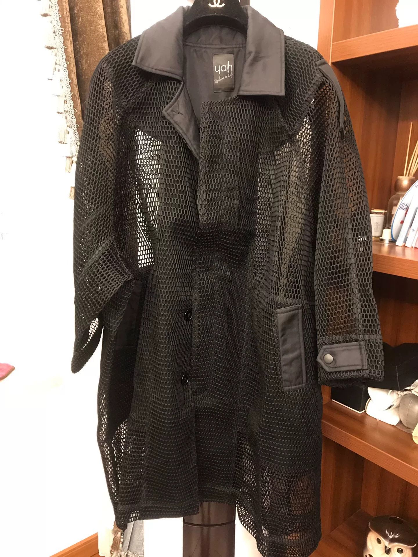 Other Black Zhang Xiaohui Style Coat Size M / US 6-8 / IT 42-44 - 1 Thumbnail