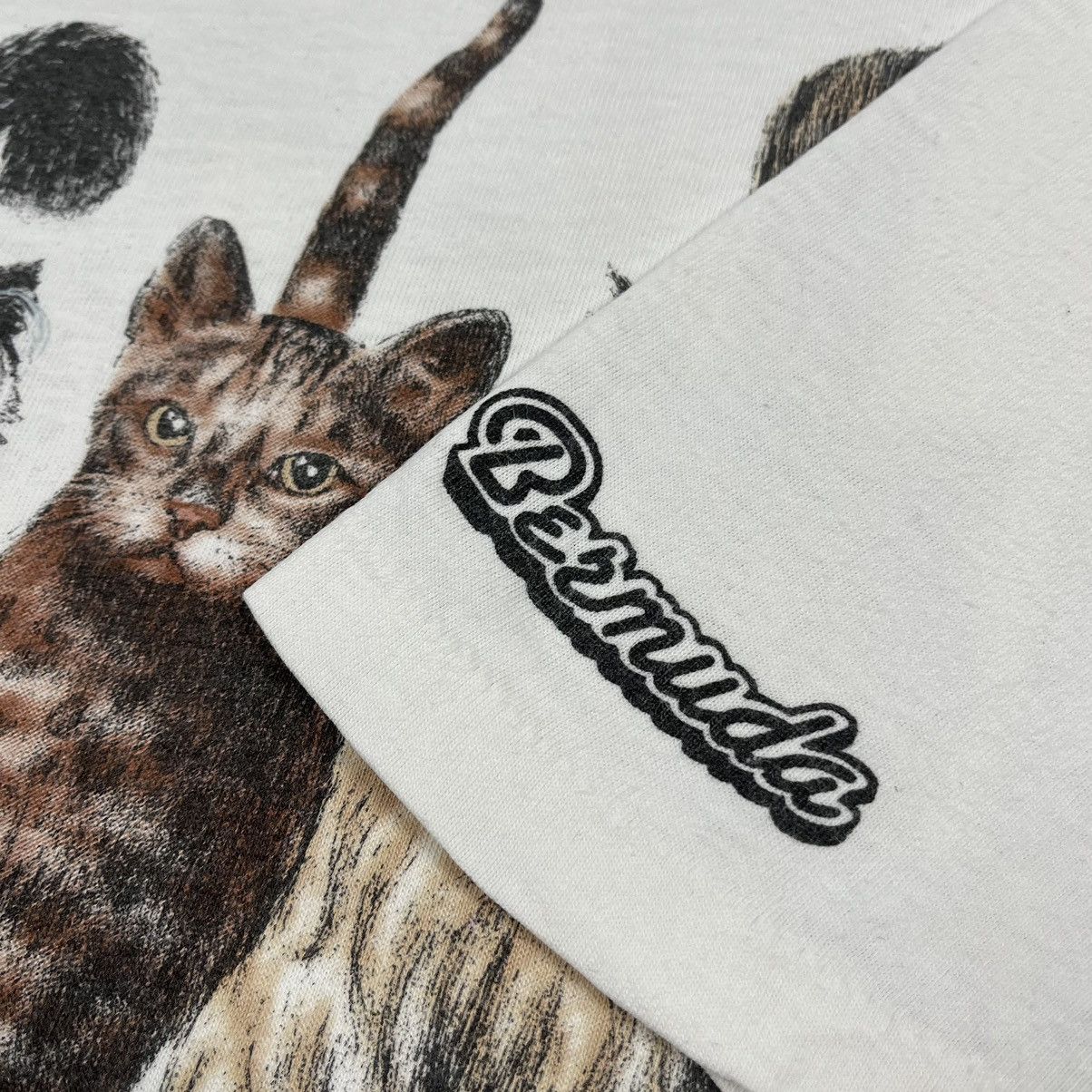 Vintage Vintage Cat’s humor cute graphic tee 90’s Size US L / EU 52-54 / 3 - 14 Thumbnail