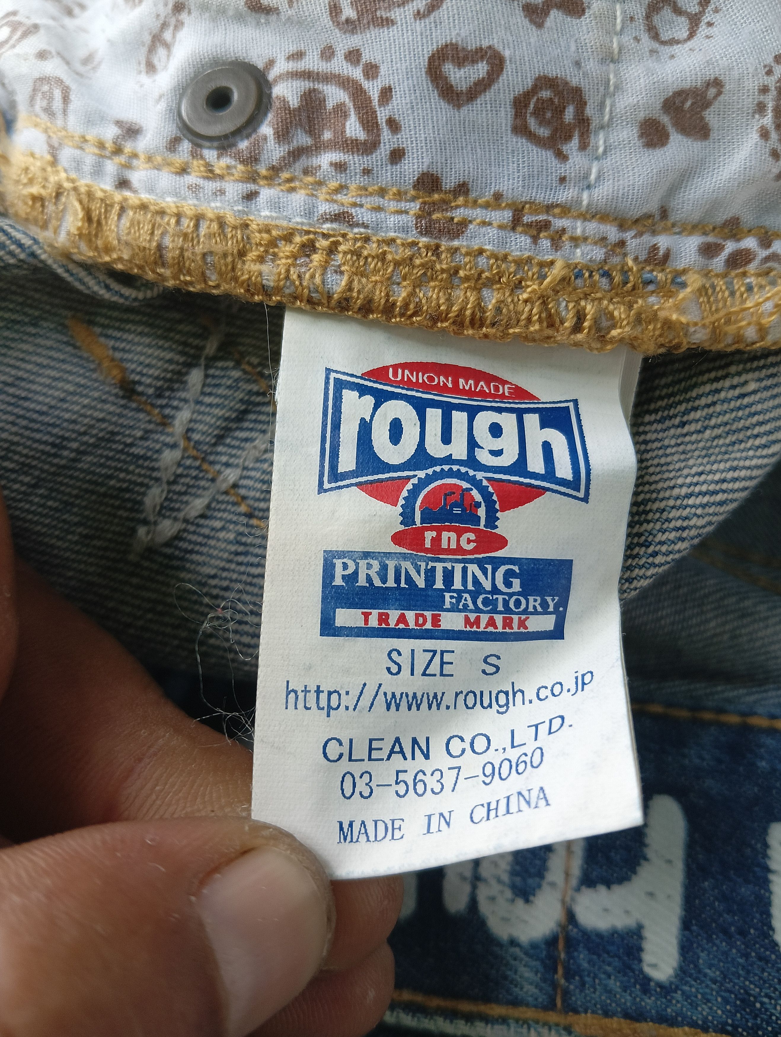 Japanese Brand japanese brands rough union made sashiko love Size US 31 - 8 Thumbnail