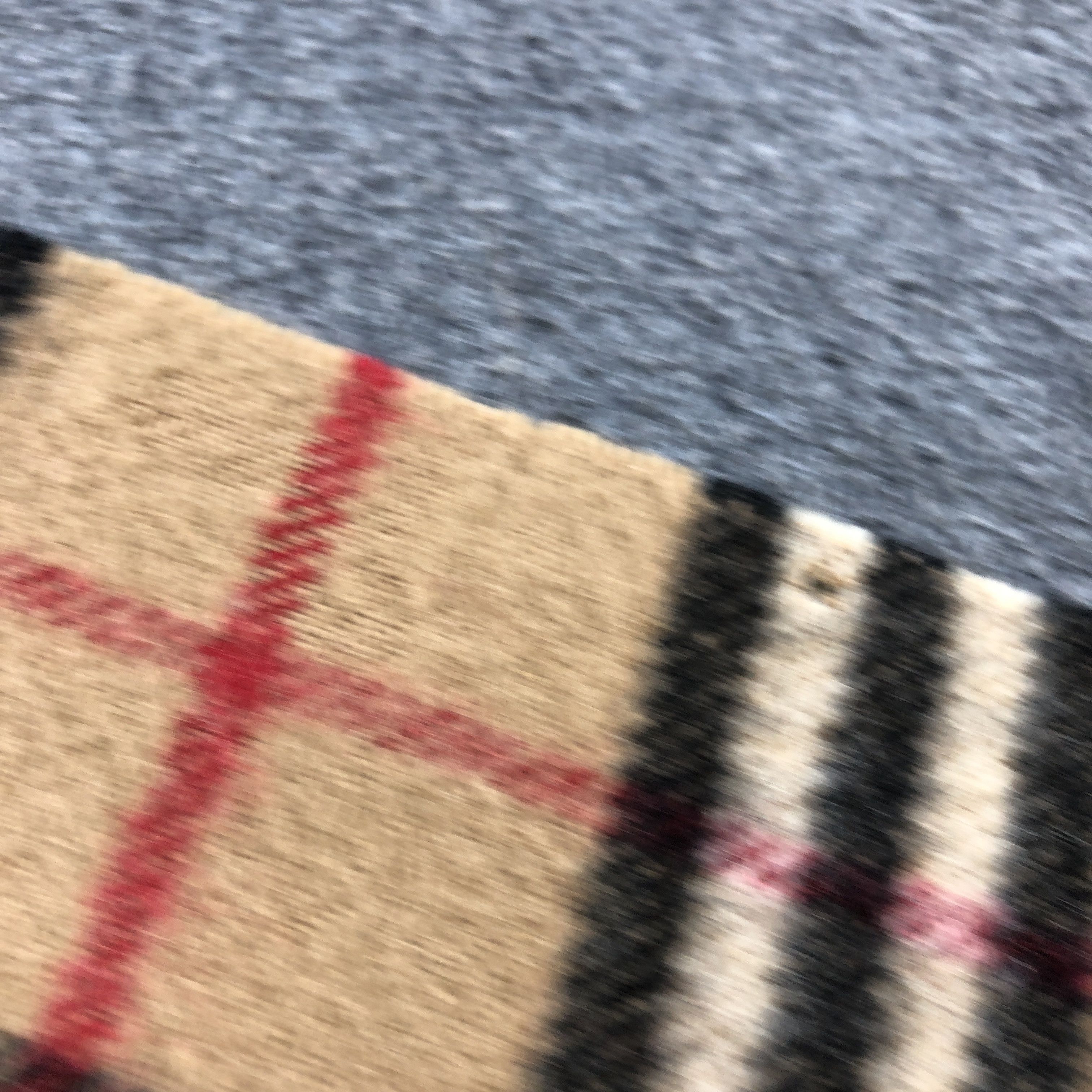 Burberry Burberry Tan Nova Check Wool Scarf Muffler V2869 Size ONE SIZE - 6 Thumbnail