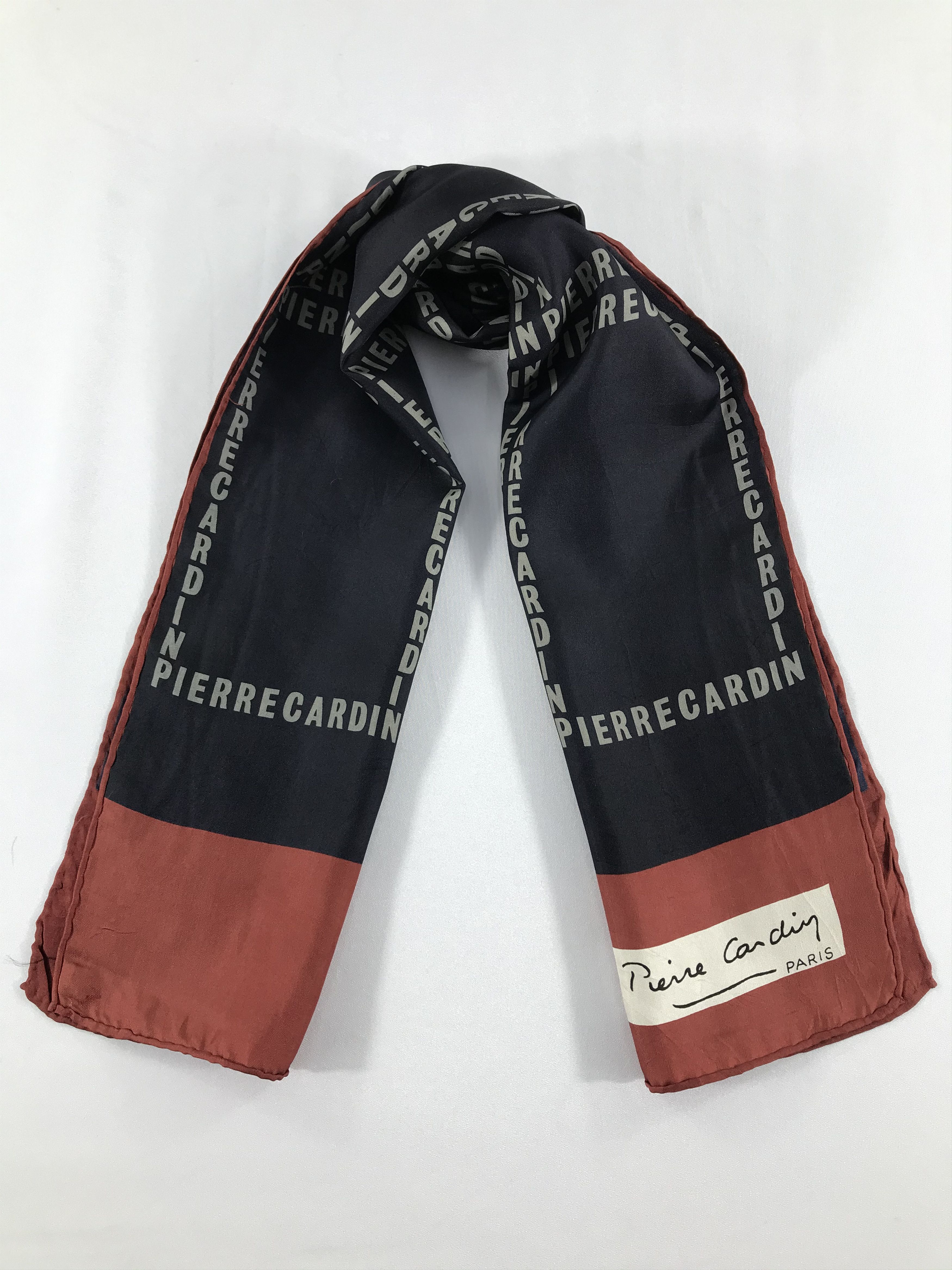 Pierre Cardin Vintage Pierre Cardin Silk Scarf Size ONE SIZE - 1 Thumbnail