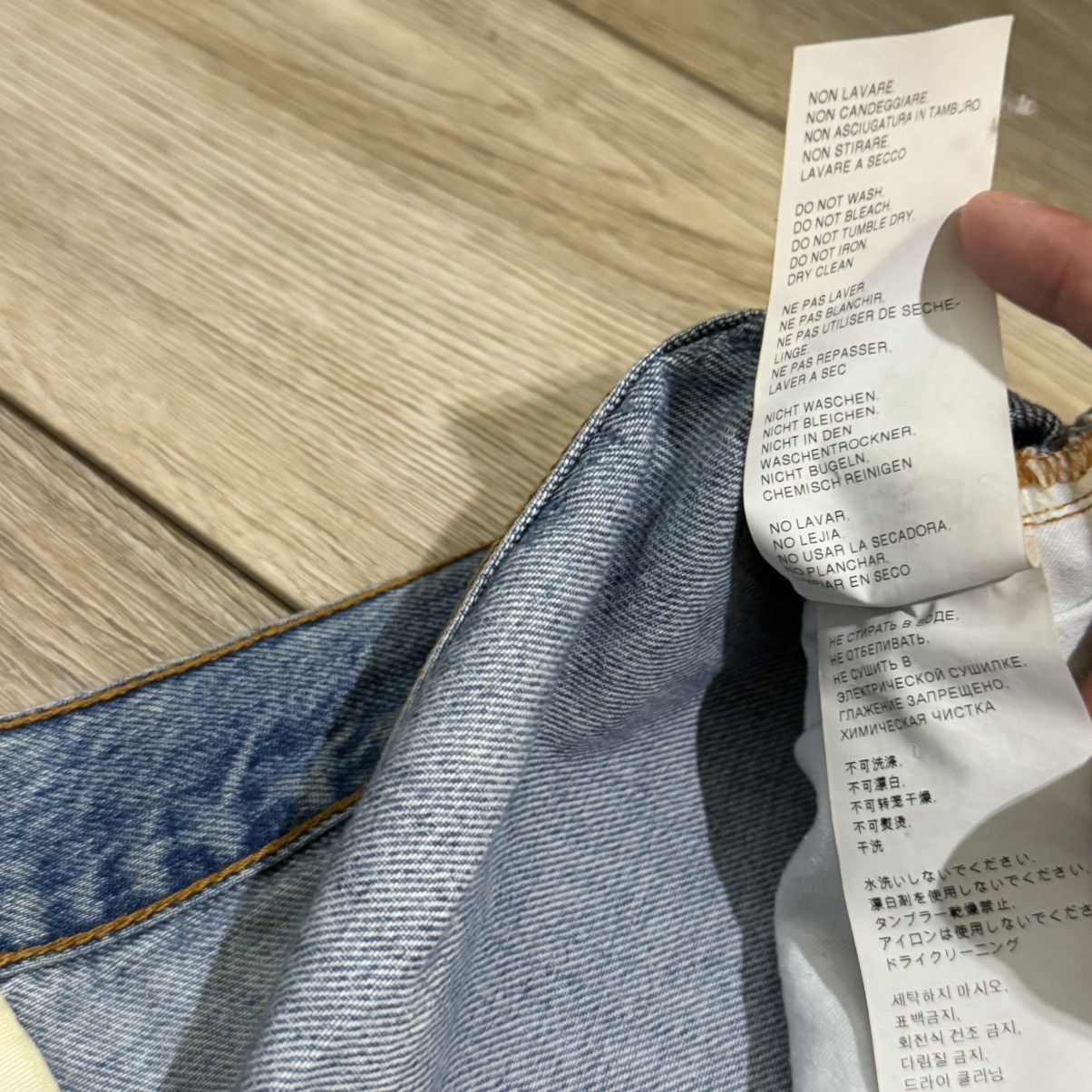 Alyx Alyx Thorn Slash SS19 Denim Size US 30 / EU 46 - 8 Thumbnail