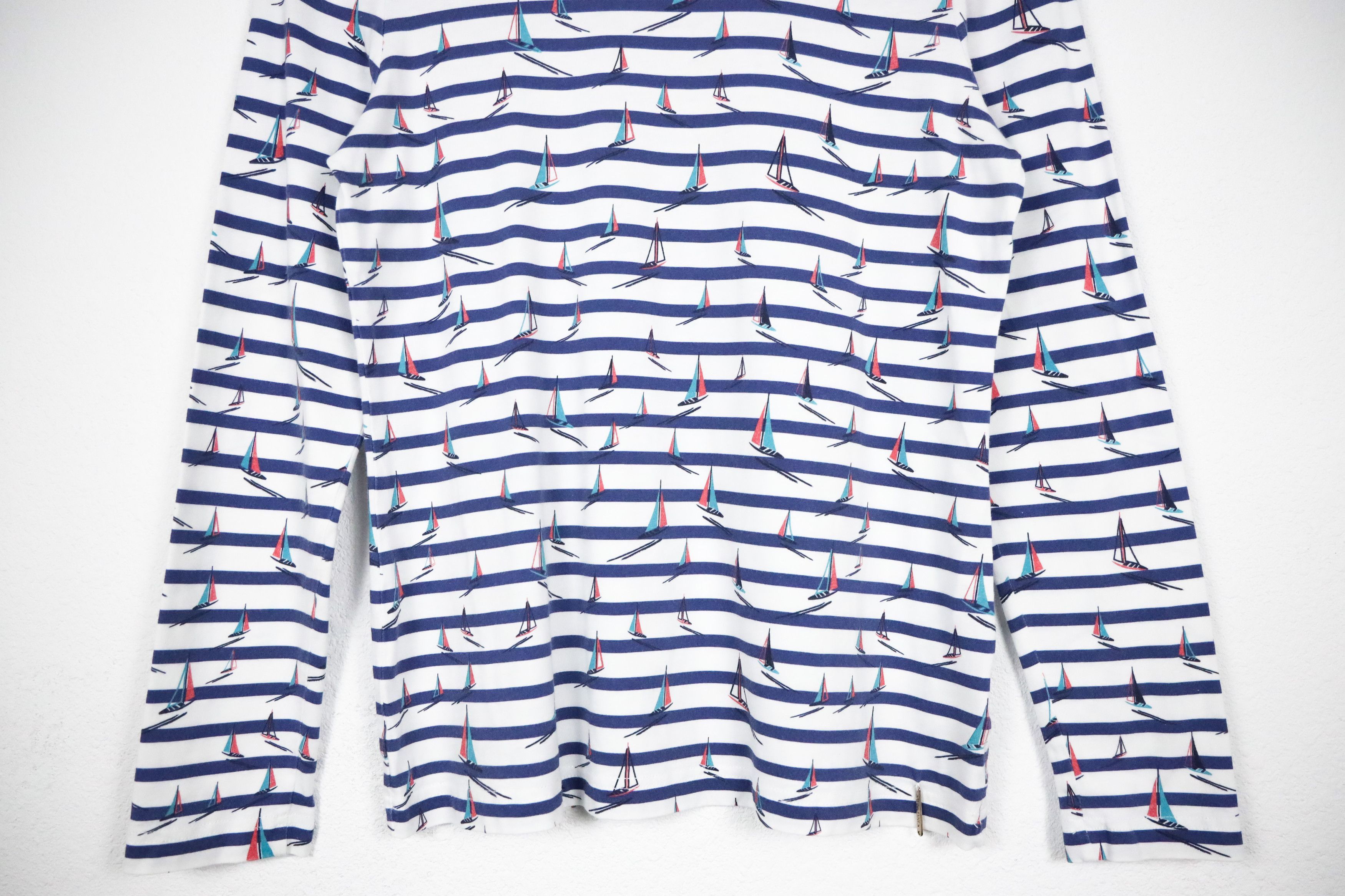 Saint James Saint James Breton Striped Marine Long Sleeve T-shirt Tee Size XS / US 0-2 / IT 36-38 - 3 Thumbnail