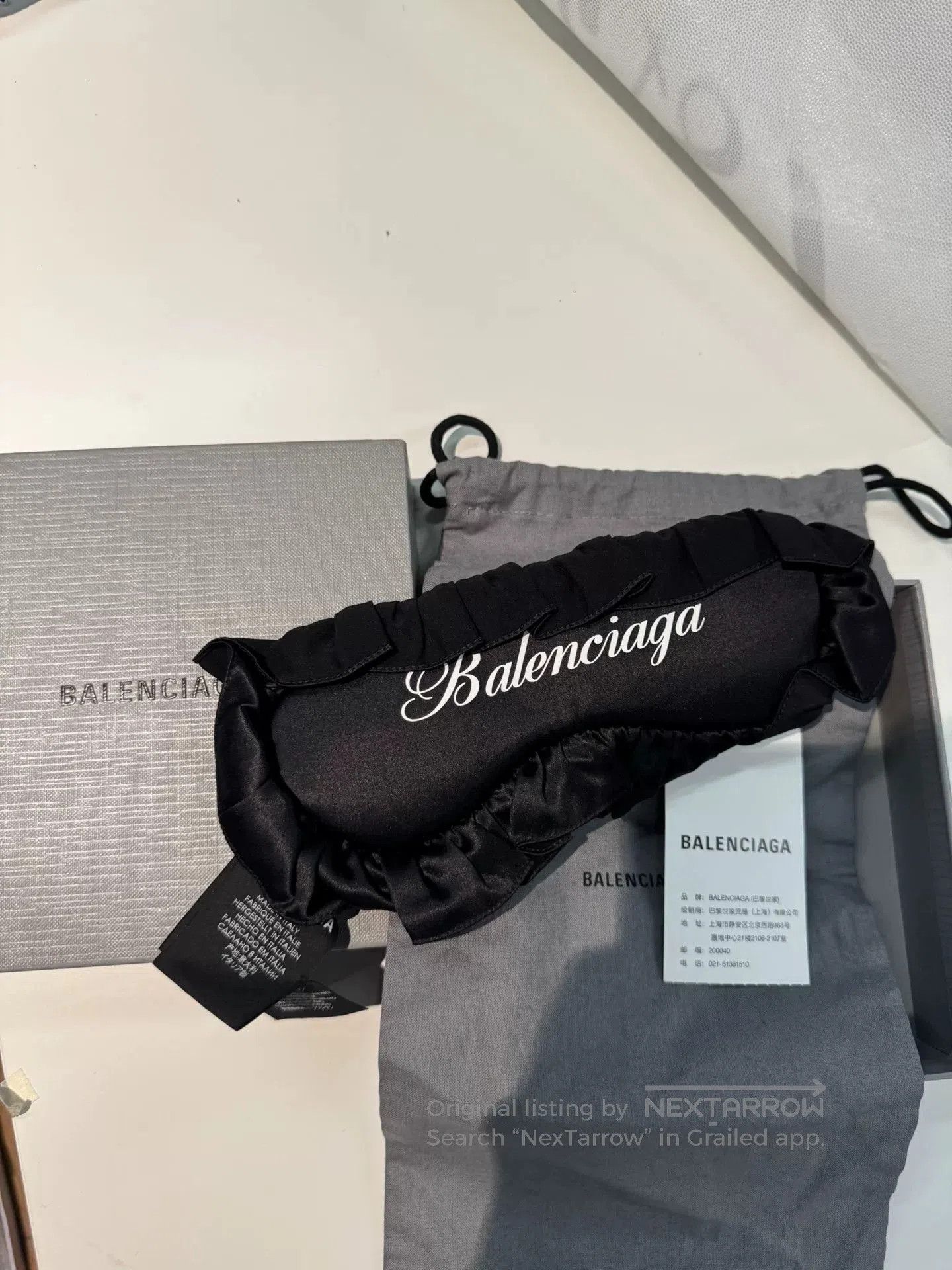 Balenciaga Balenciaga Lace Eye Mask. Size ONE SIZE - 1 Thumbnail