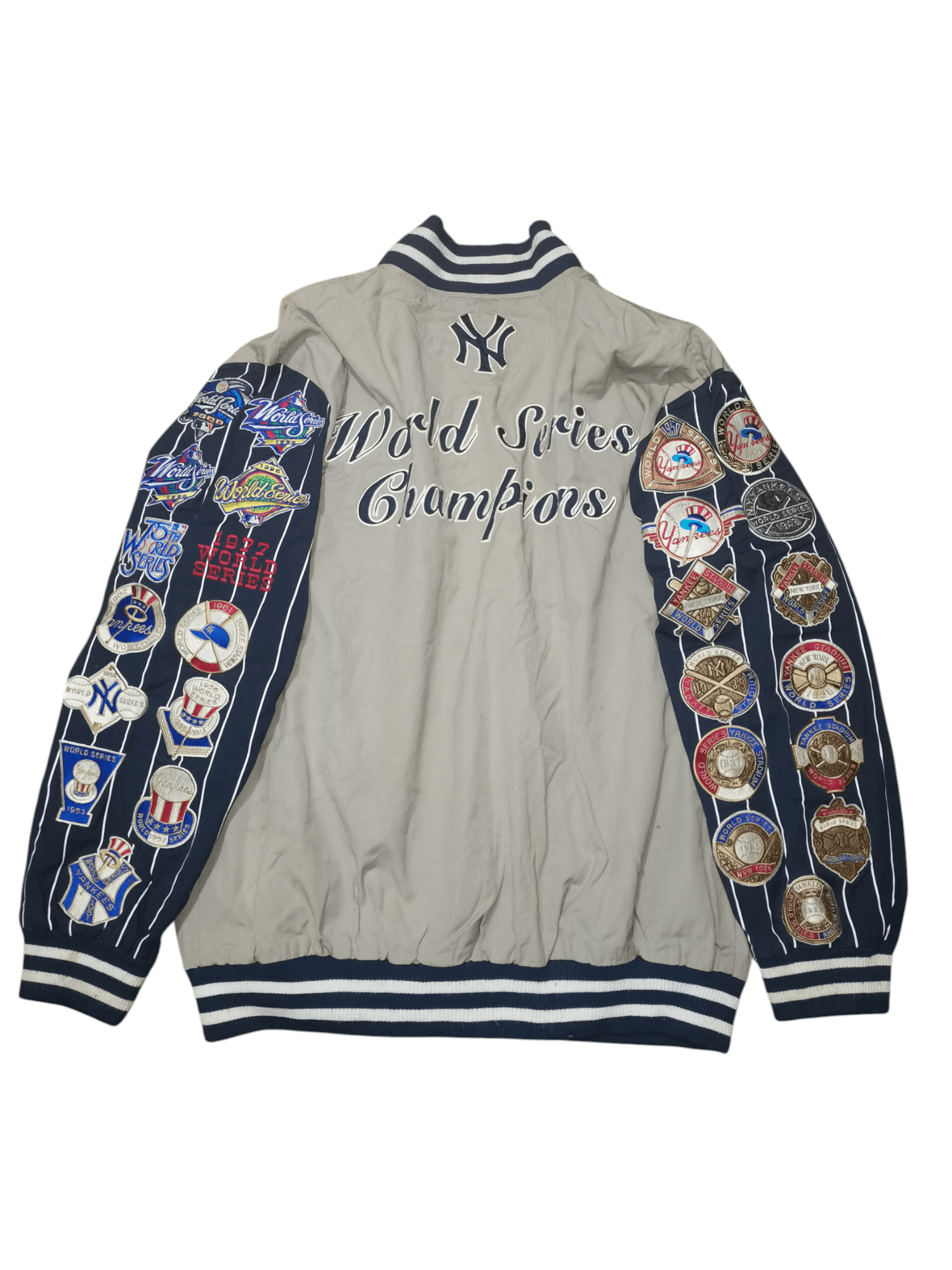 Vintage G-3 sports Carl banks ny yankees 25 world series jacket Size US L / EU 52-54 / 3 - 2 Thumbnail