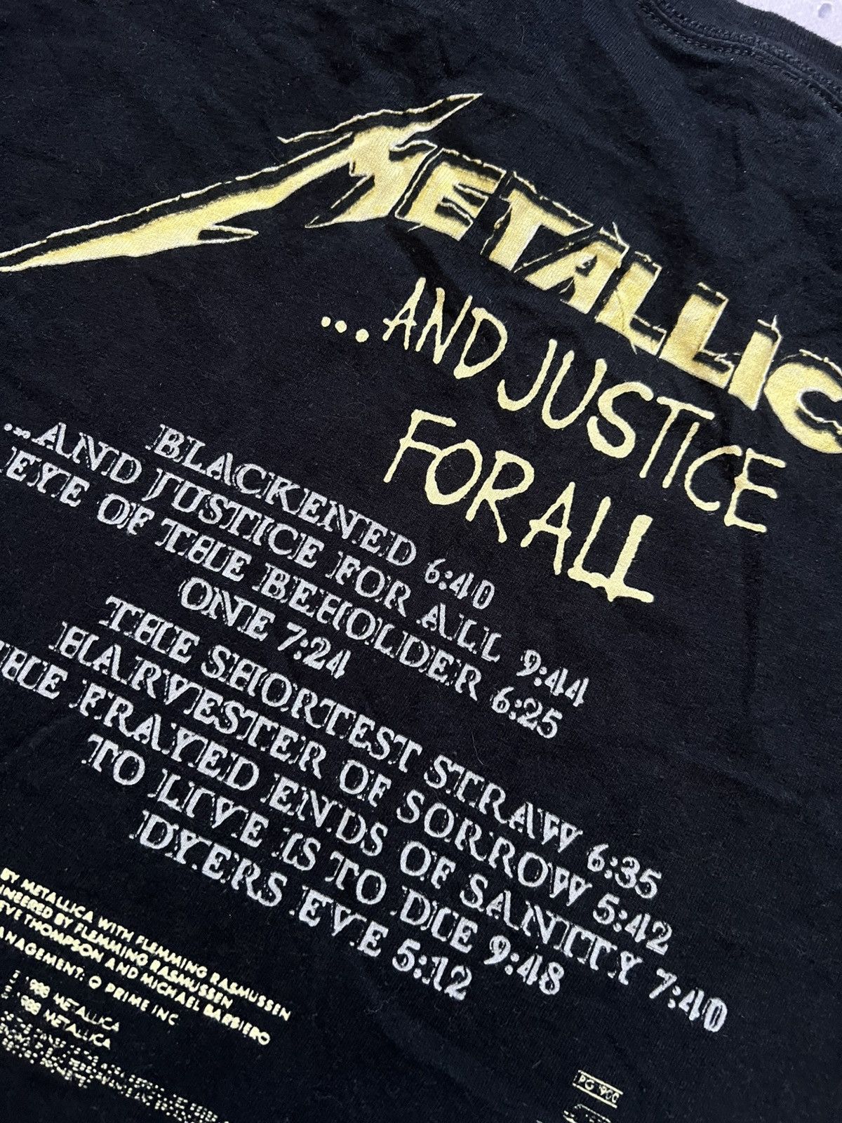 Metallica Metallica Justice For All Tracks T-Shirt XL Size US XL / EU 56 / 4 - 10 Thumbnail