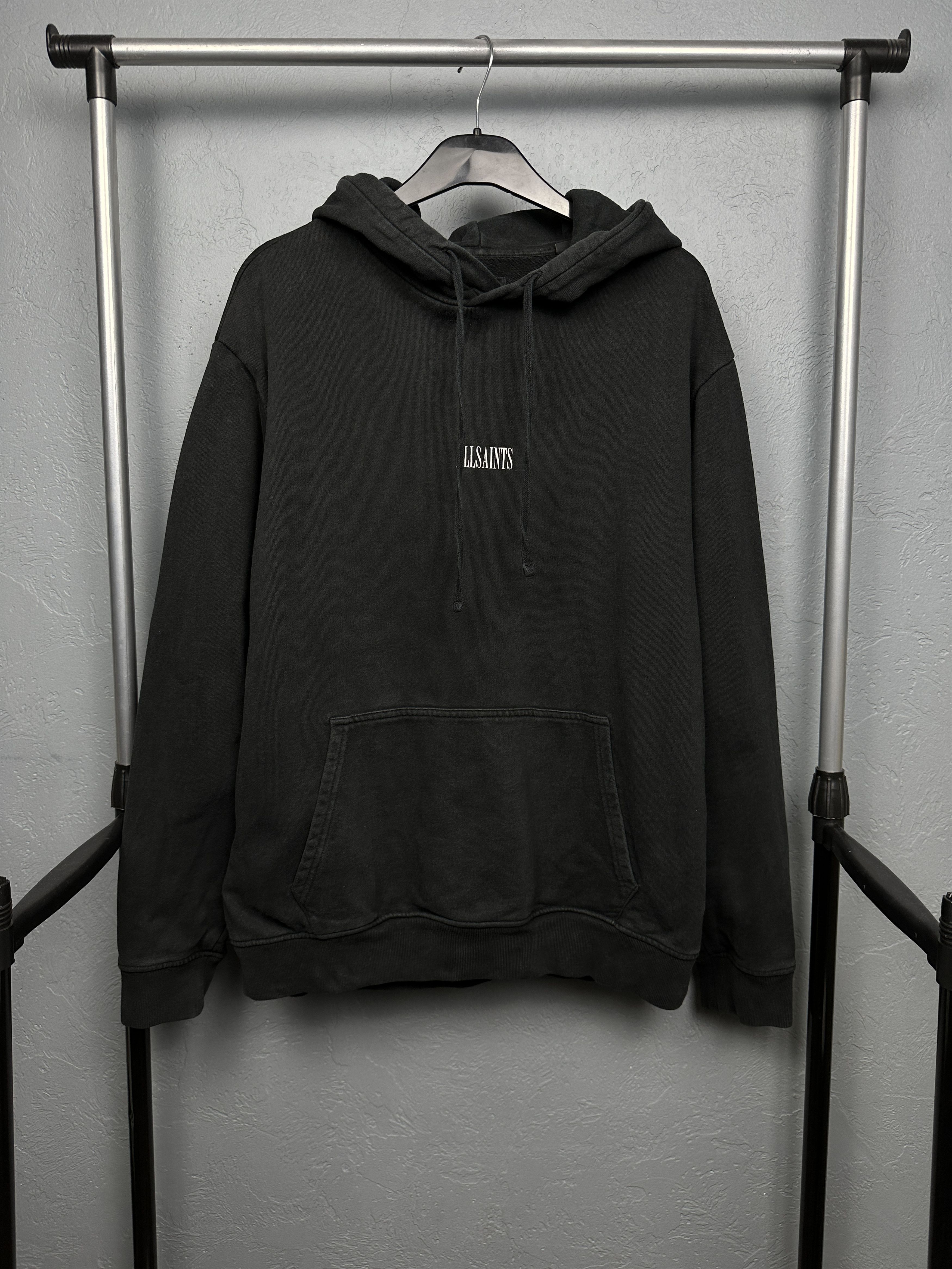 Allsaints Allsaints Mens State OTH Center Logo Hoodie Size US M / EU 48-50 / 2 - 1 Thumbnail