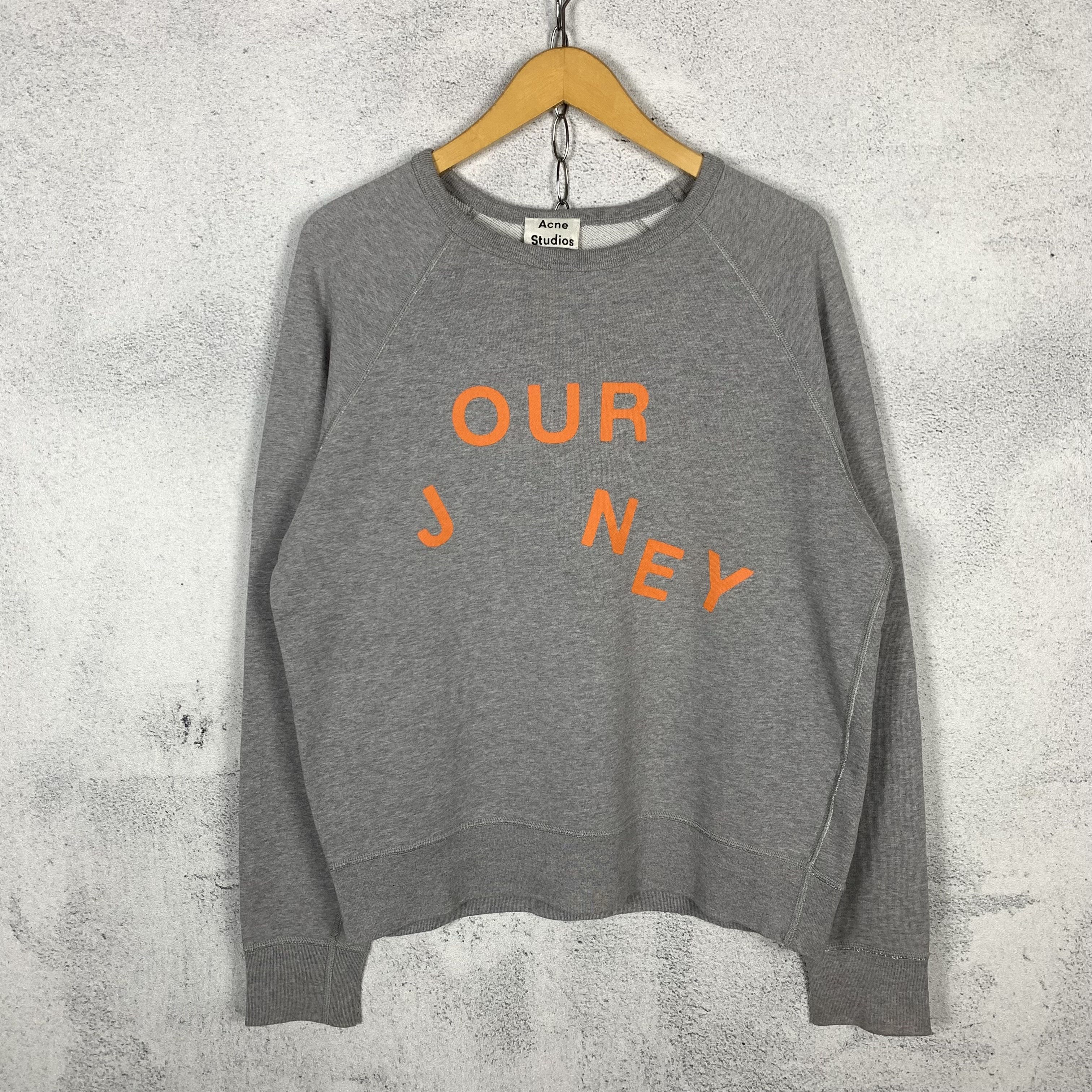 Acne Studios Acne Studios Our Journey Sweatshirt Crewneck Size US M / EU 48-50 / 2 - 1 Thumbnail