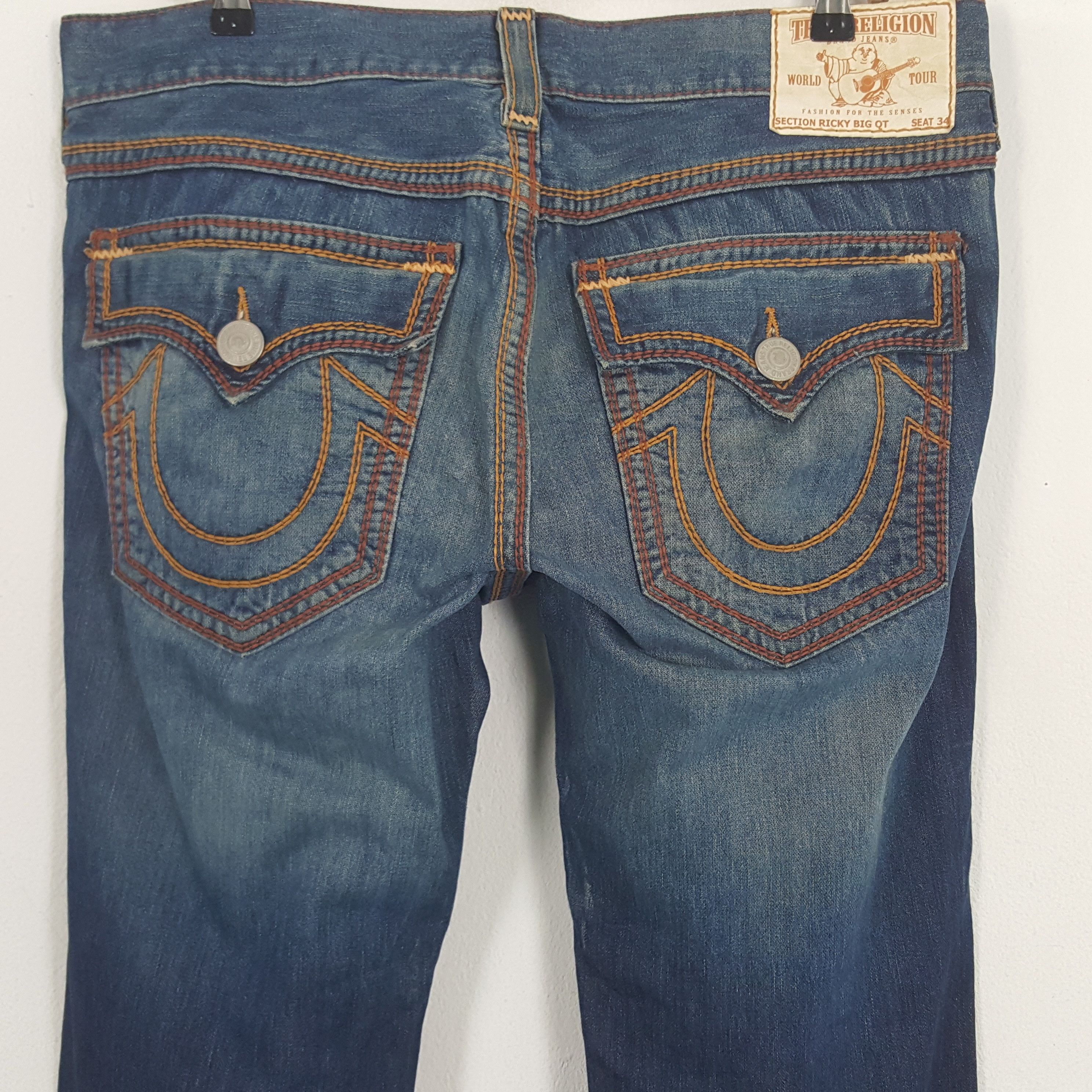 True Religion × Vintage Vintage True Religion Denim Size US 37 - 5 Thumbnail