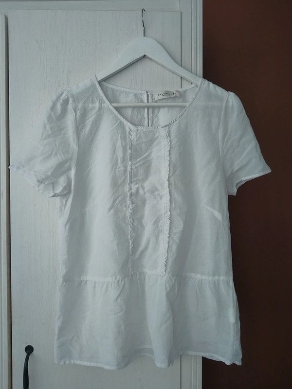 Other × Vintage Rosemunde vintage white blouse Size M / US 6-8 / IT 42-44 - 1 Thumbnail