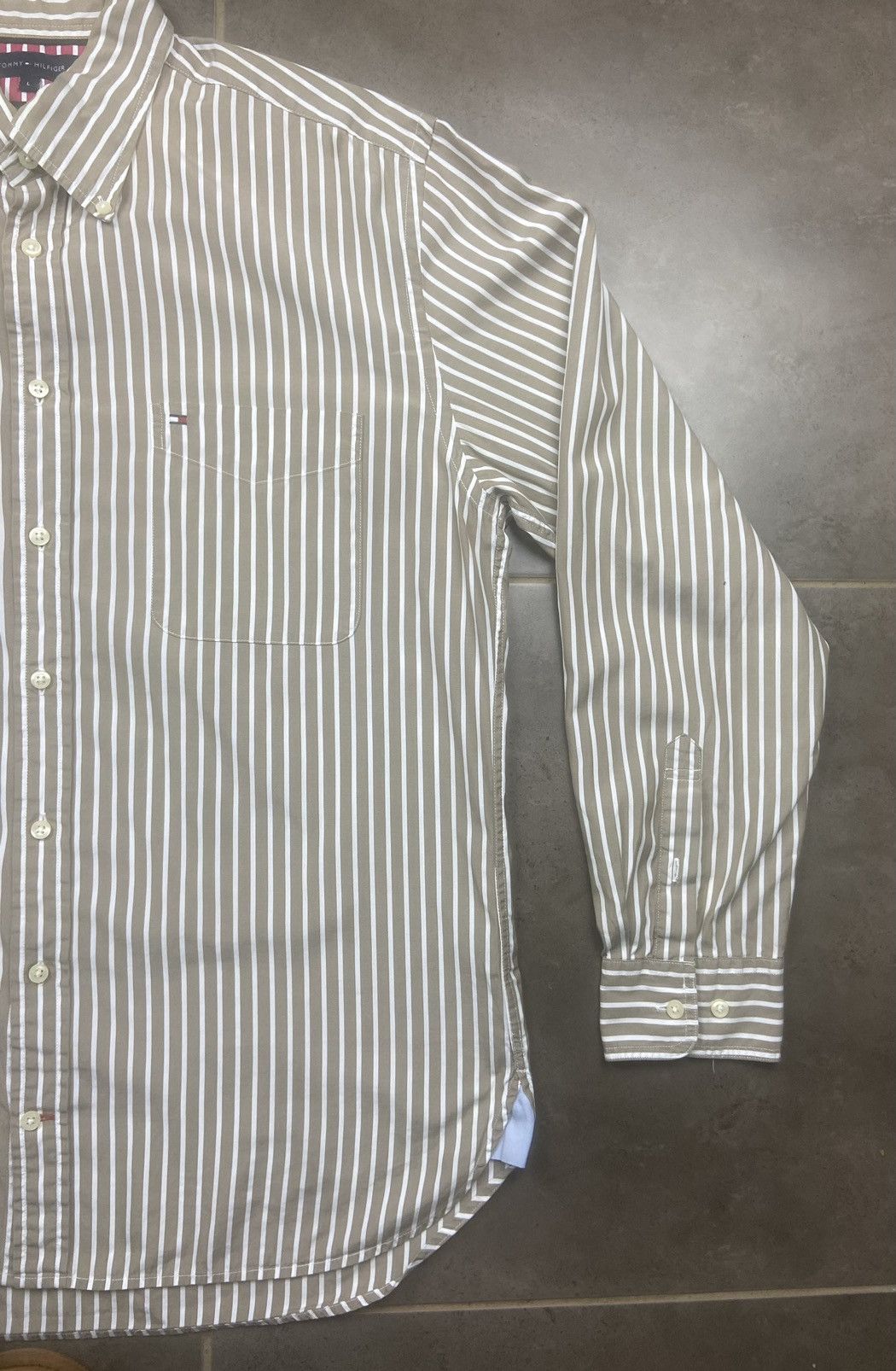 Tommy Hilfiger Tommy Hilfiger Vintage Long Shirt Size US L / EU 52-54 / 3 - 5 Thumbnail