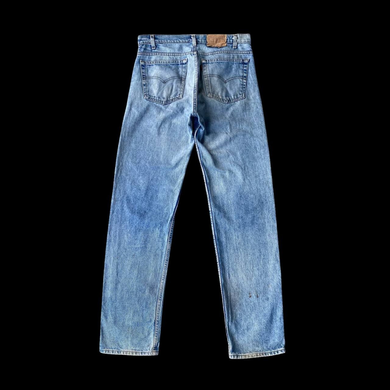 Levi's Vintage Clothing VINTAGE LEVI’S 505 MUDWASH - 90s USA 553 BUTTON STAMP W33 Size US 33 - 12 Thumbnail