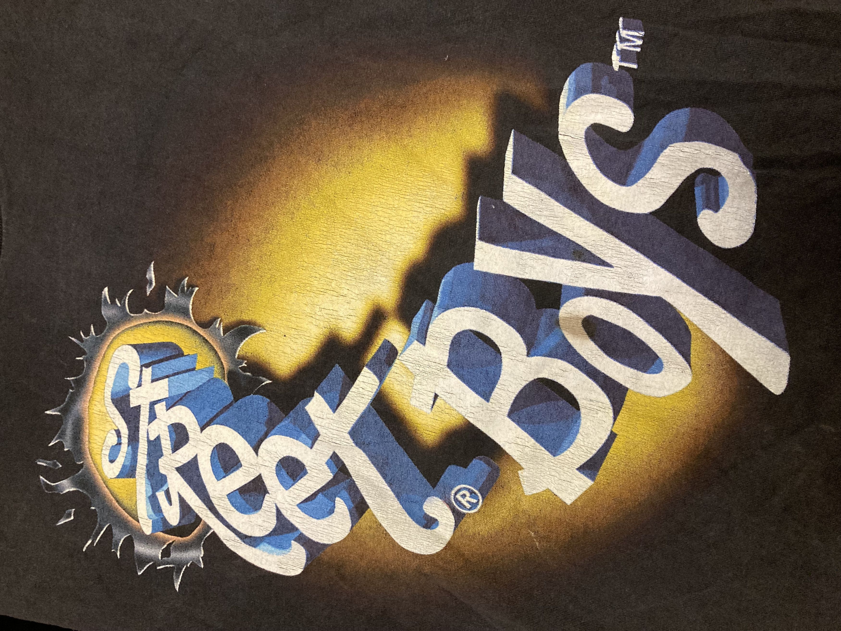 Band Tees Rare Vintage 1995 Official Backstreet Boys 3D Logo T-Shirt Size US XL / EU 56 / 4 - 7 Thumbnail
