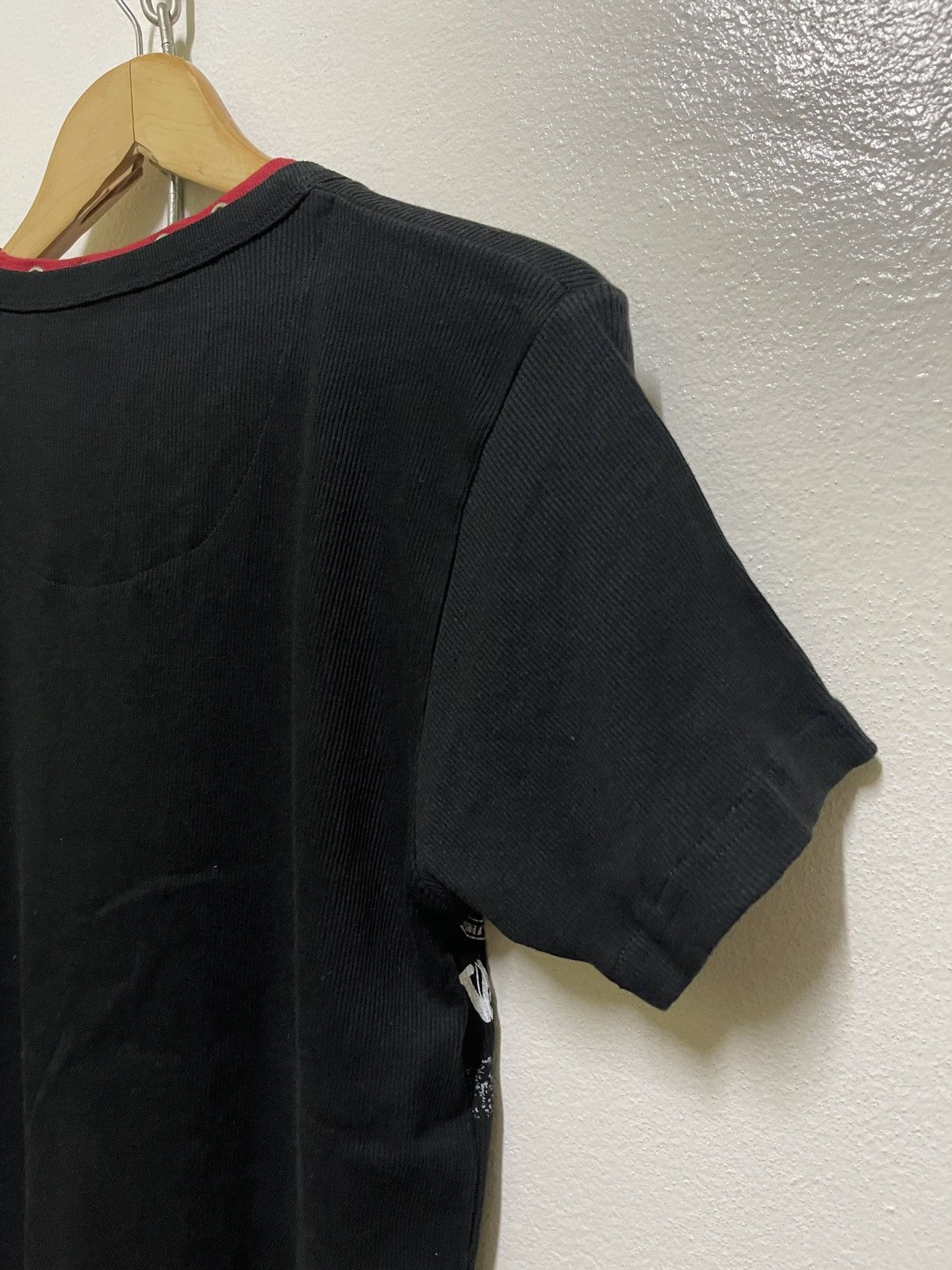 Japanese Brand Beaumere Lace Up Poem Punk T Shirt Size US L / EU 52-54 / 3 - 12 Thumbnail