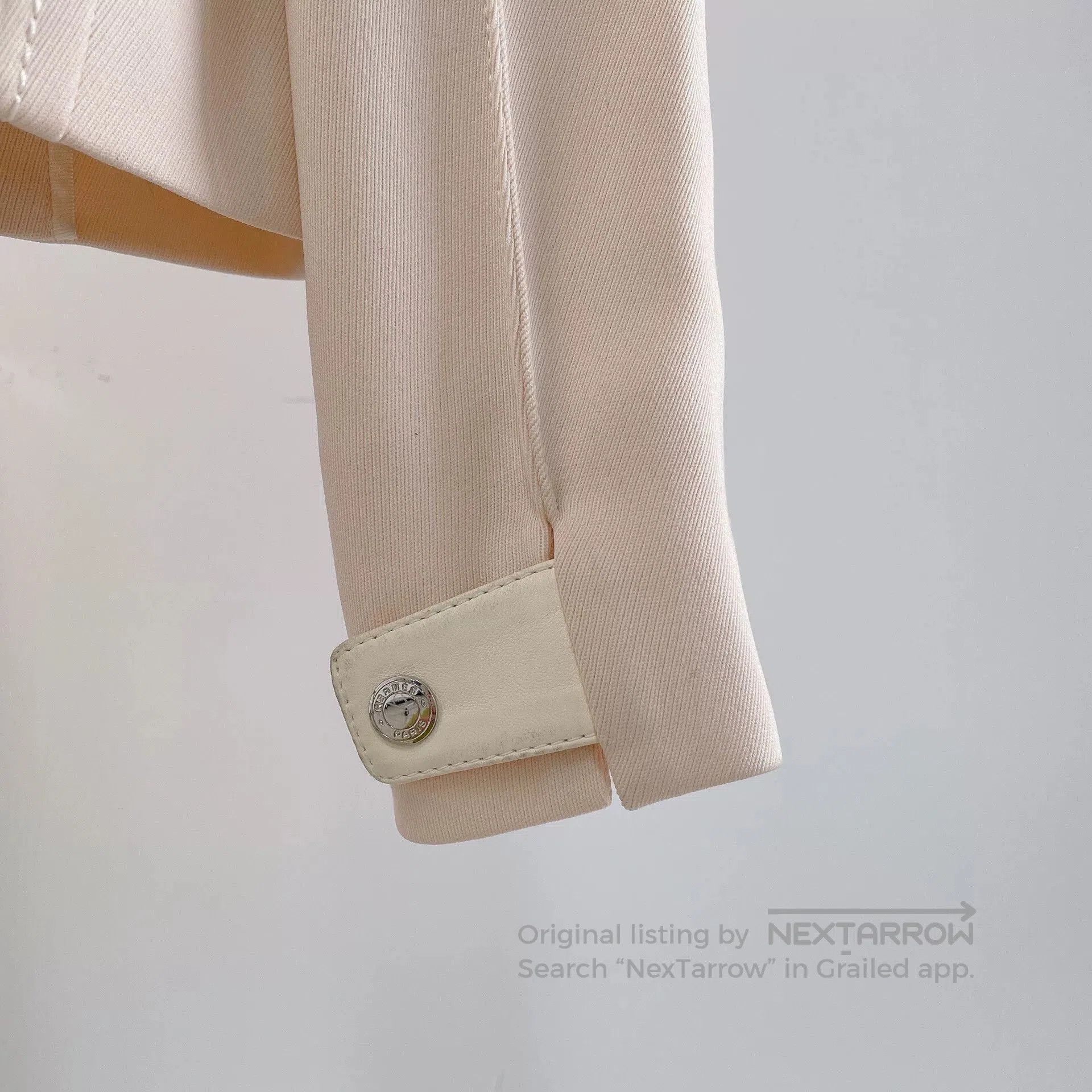 Hermes Hermes Beige Wool Coat Jacket. Size US S / EU 44-46 / 1 - 5 Thumbnail