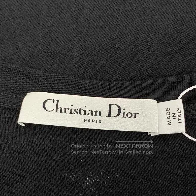 Dior Dior Black Phantom Tower Print Cotton Round-neck Short-sle Size M / US 6-8 / IT 42-44 - 5 Thumbnail