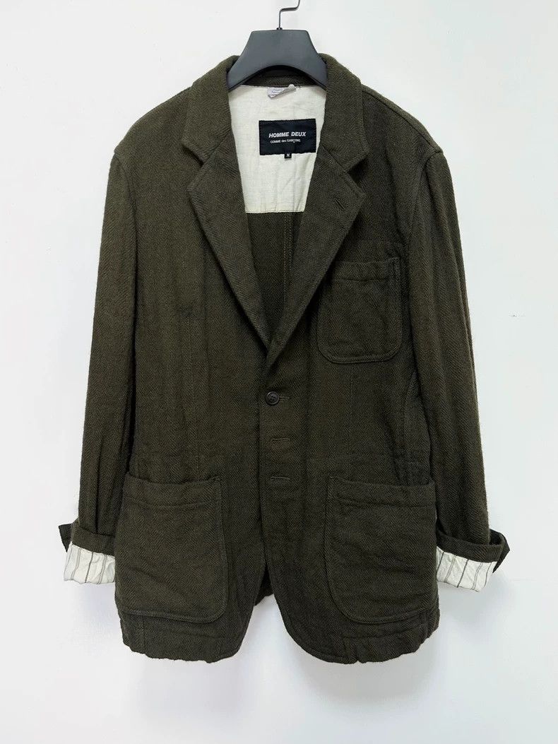 Comme des Garcons Comme des Garcons Wool Felted Coat Size US M / EU 48-50 / 2 - 1 Thumbnail