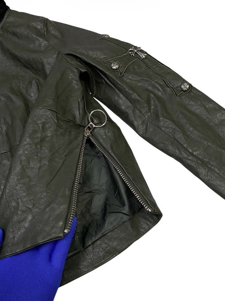 Japanese Brand Bobby Mall Mix Leather Jacket Size L / US 10 / IT 46 - 12 Thumbnail