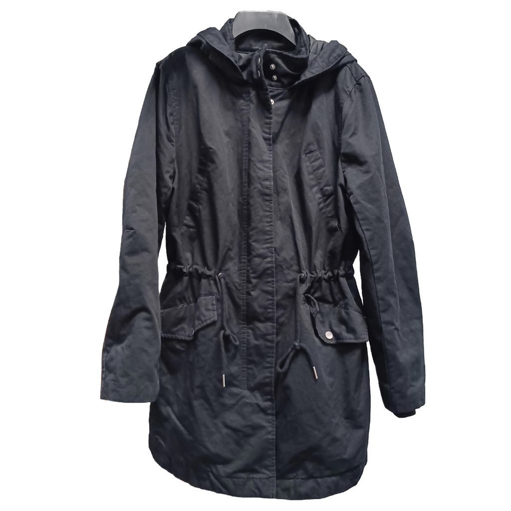 Divided × H&M Women's H&M Divided Parka Coat, M, Black Size M / US 6-8 / IT 42-44 - 3 Thumbnail