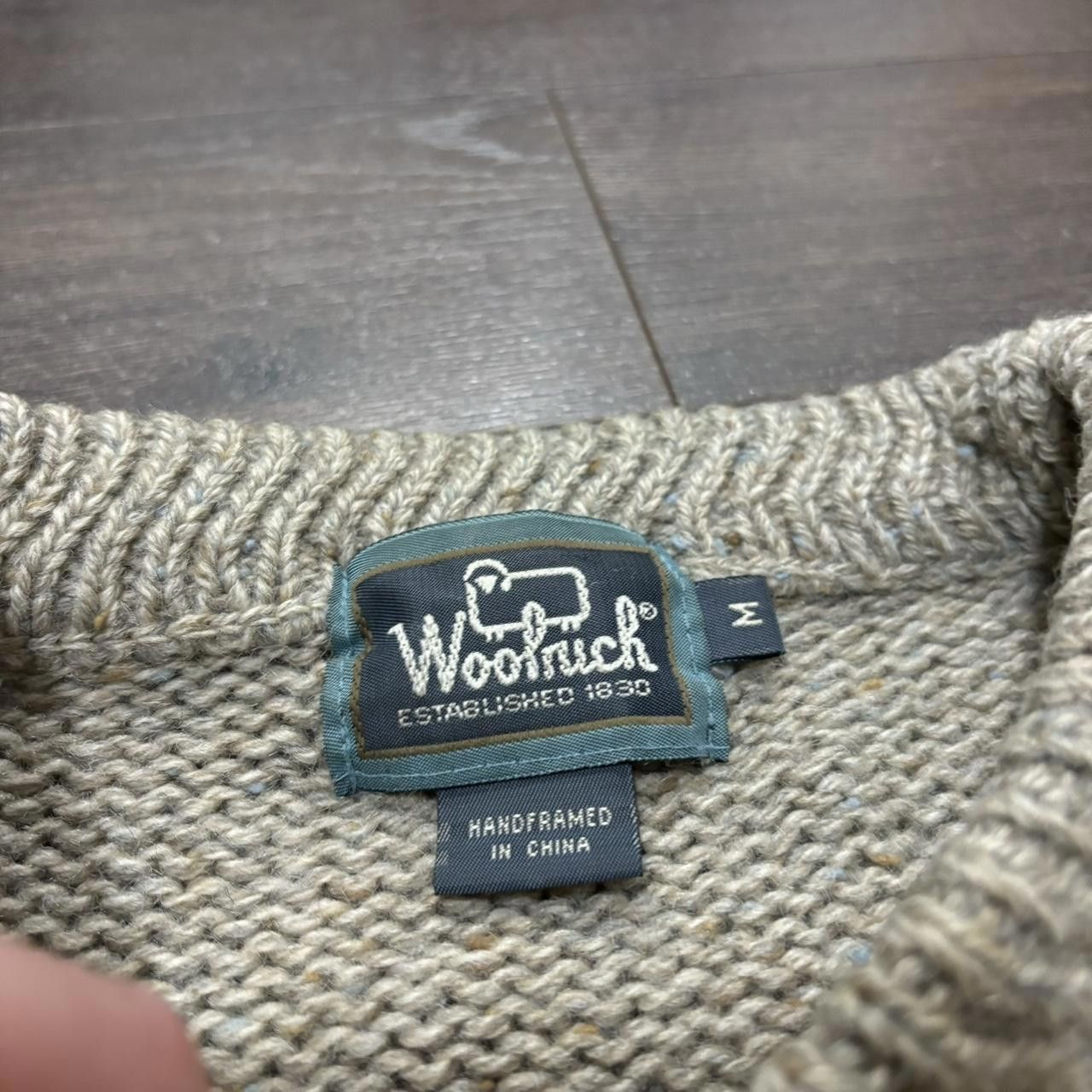 Woolrich Woolen Mills Vintage Woolrich Knit Sweatshirt 00s Medium Size US M / EU 48-50 / 2 - 6 Thumbnail