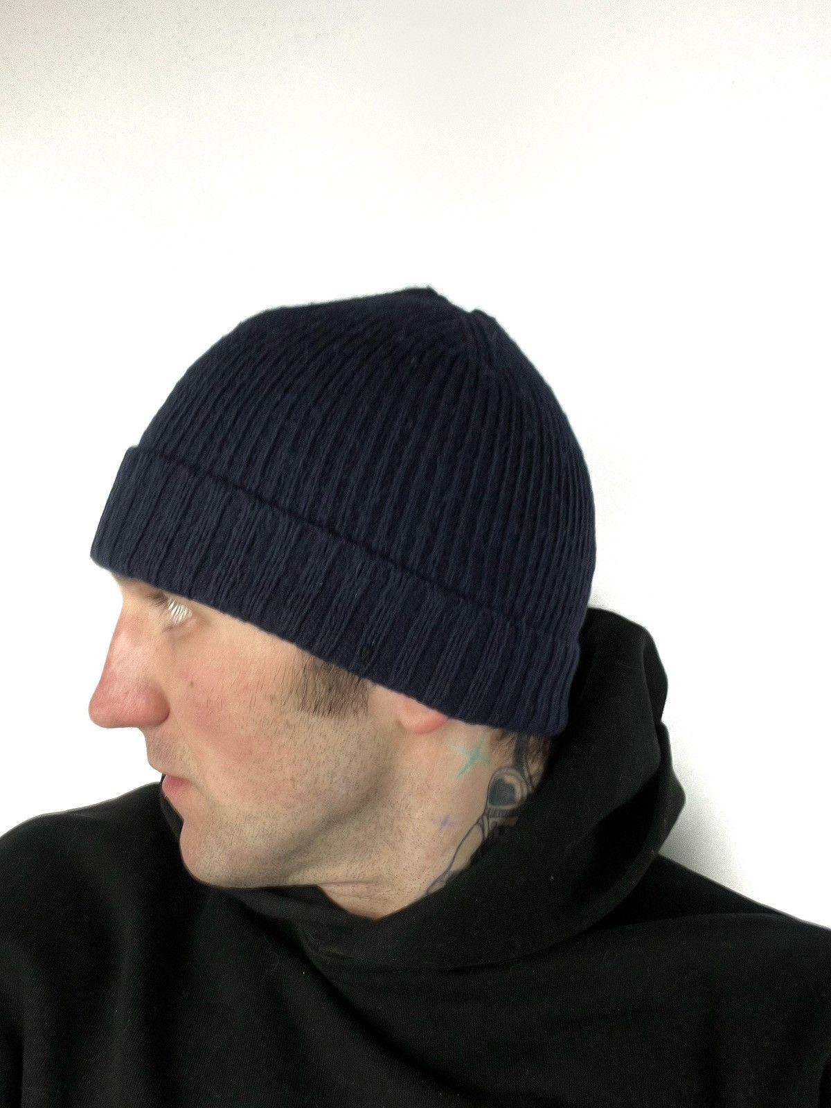 Hugo Boss Hugo Boss wool beanie hat Size ONE SIZE - 3 Thumbnail