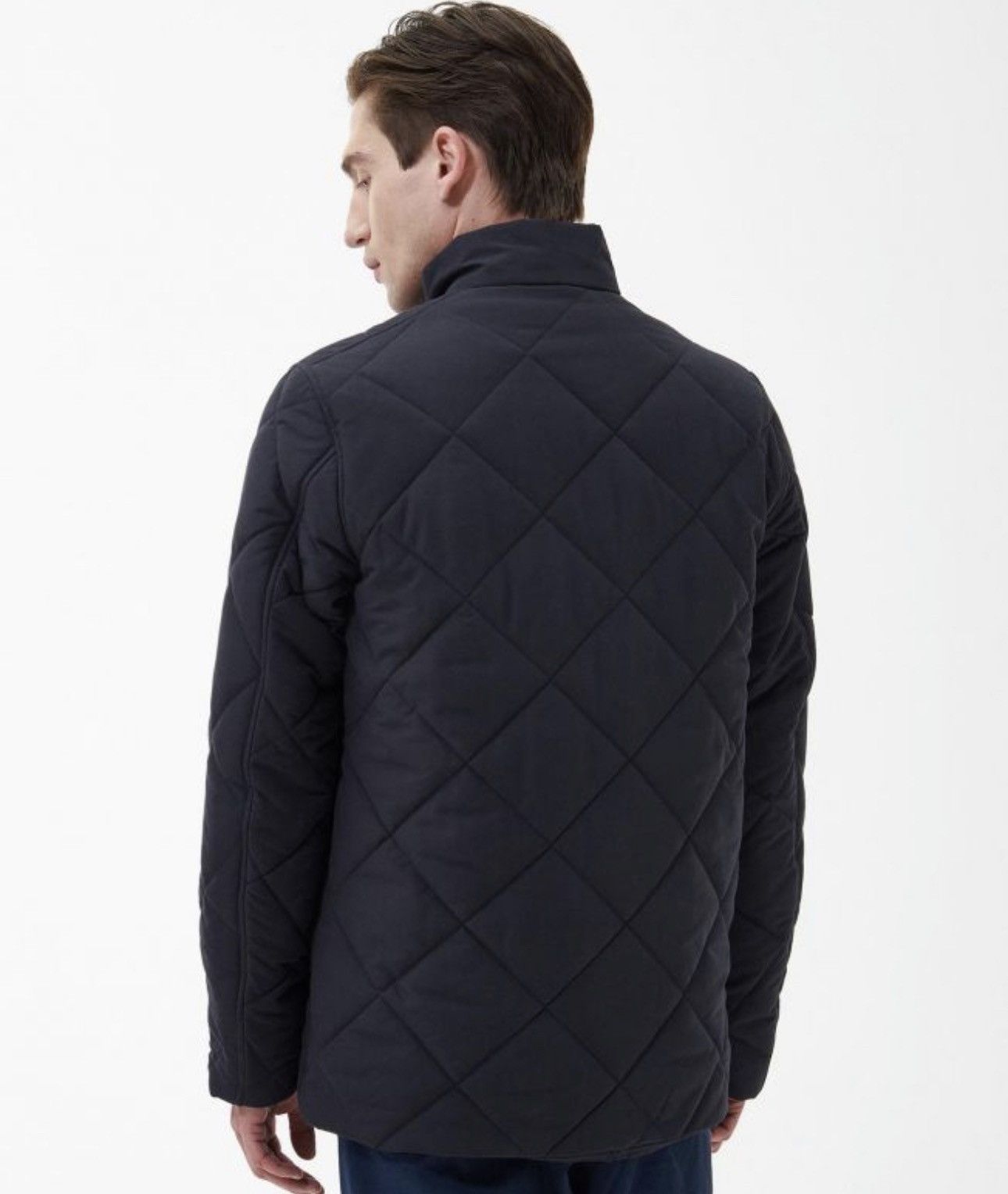 Barbour Barbour men’s Winter Chelsea Quilted Jacket size L navy Size US L / EU 52-54 / 3 - 4 Thumbnail