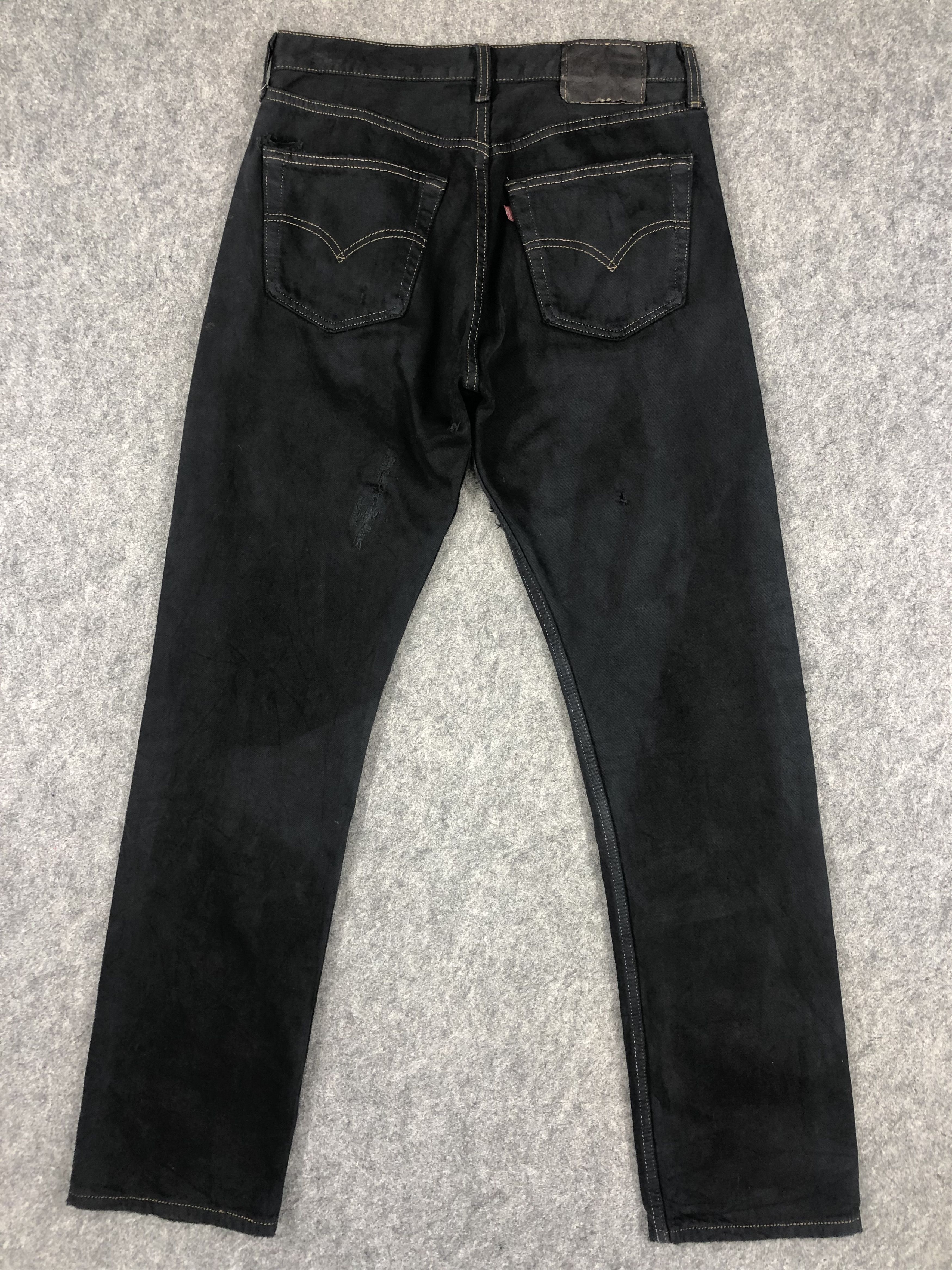 Levi's 90s Vintage Levi's 501 USA Black Jeans 30x32 Denim -JN1117 Size US 30 / EU 46 - 2 Thumbnail