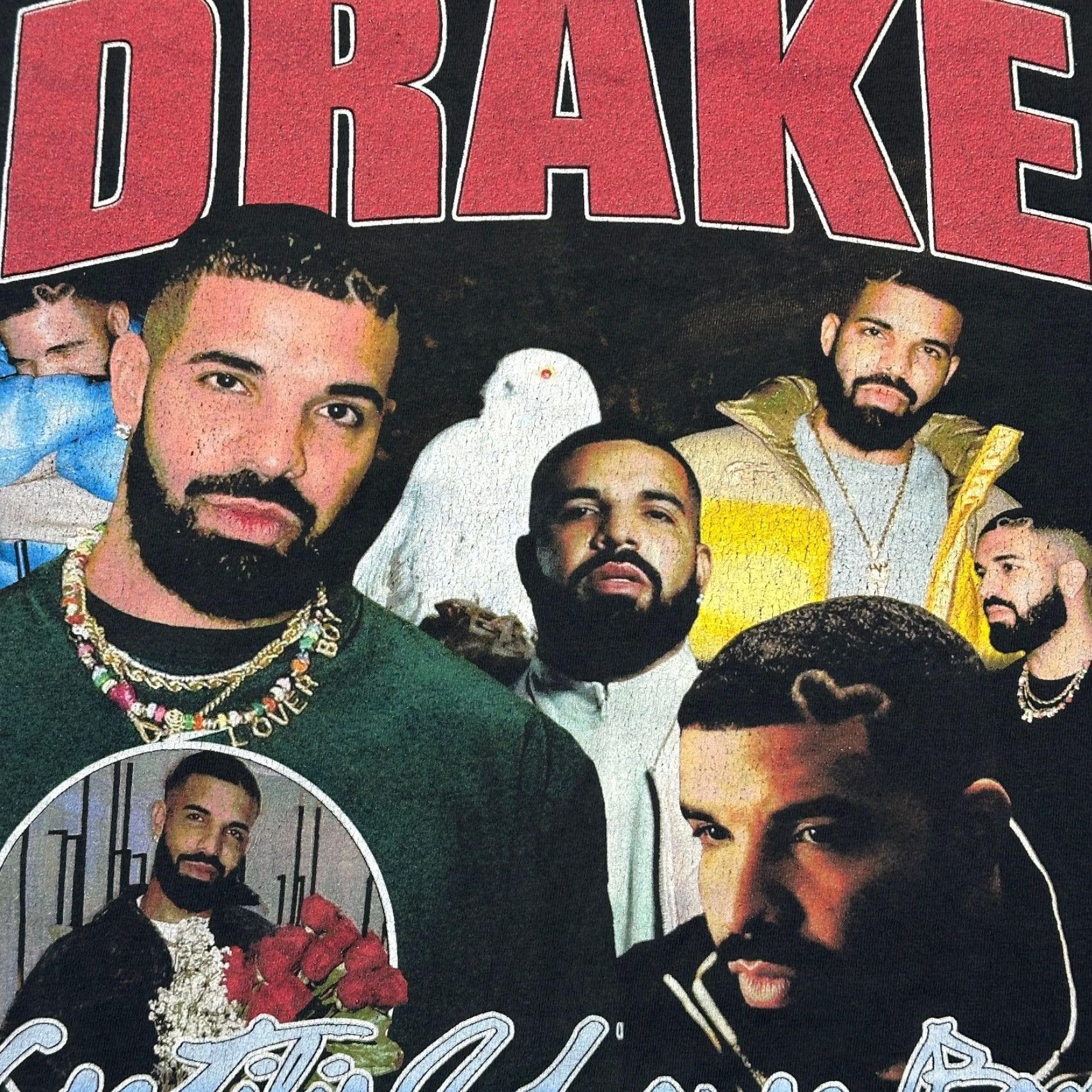 Comfort Colors Drake Shirt Mens Medium Black Hip Hop Retro Graphics Rap Tee Size US M / EU 48-50 / 2 - 2 Thumbnail