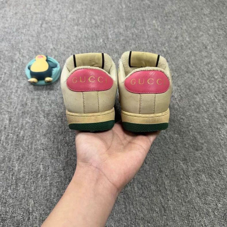 Gucci Gucci Dirty Sneakers in Wood Color-2505 Size US 7.5 / IT 37.5 - 3 Thumbnail