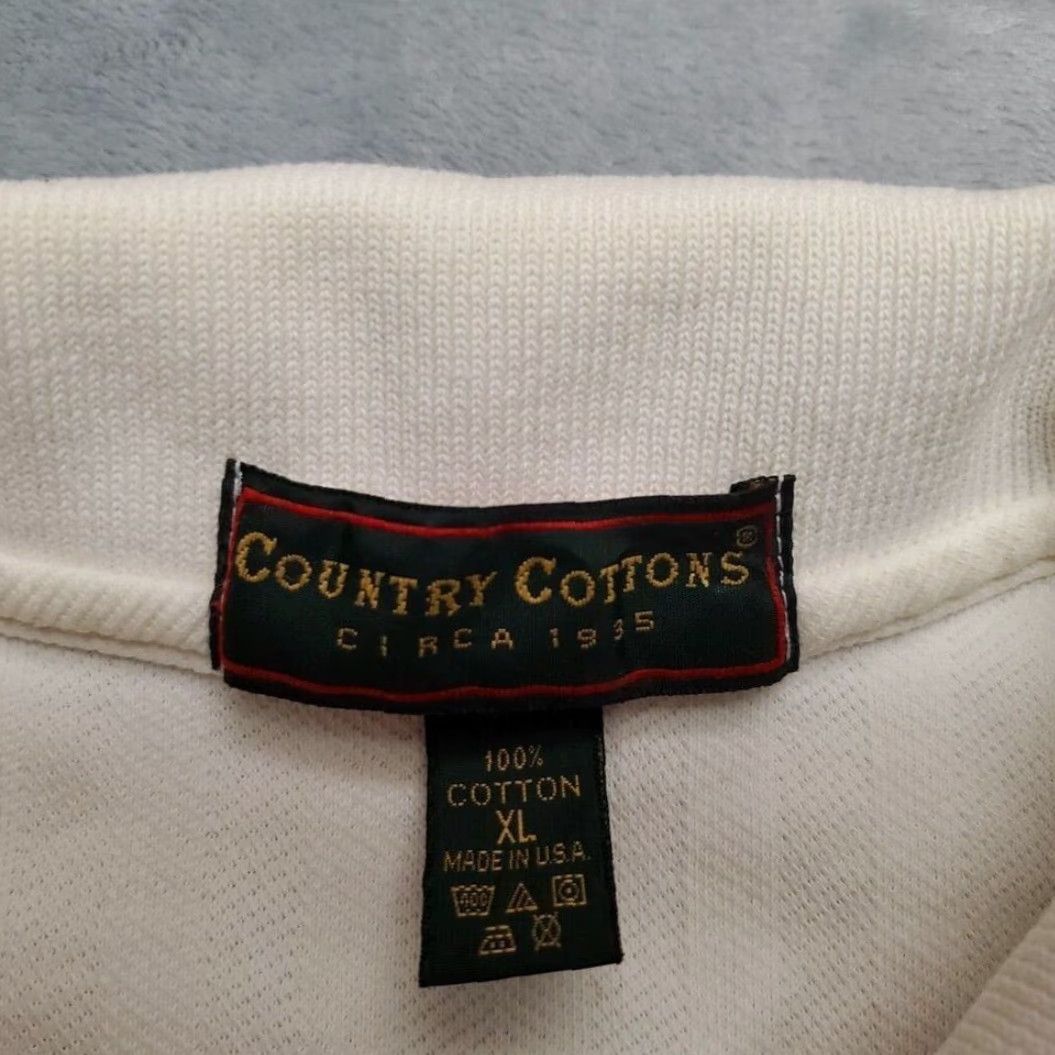 Vintage Vintage KLCY 930 AM Radio Shirt Mens XL White Polo Missoula Montana Grizzlies Size US XL / EU 56 / 4 - 4 Thumbnail