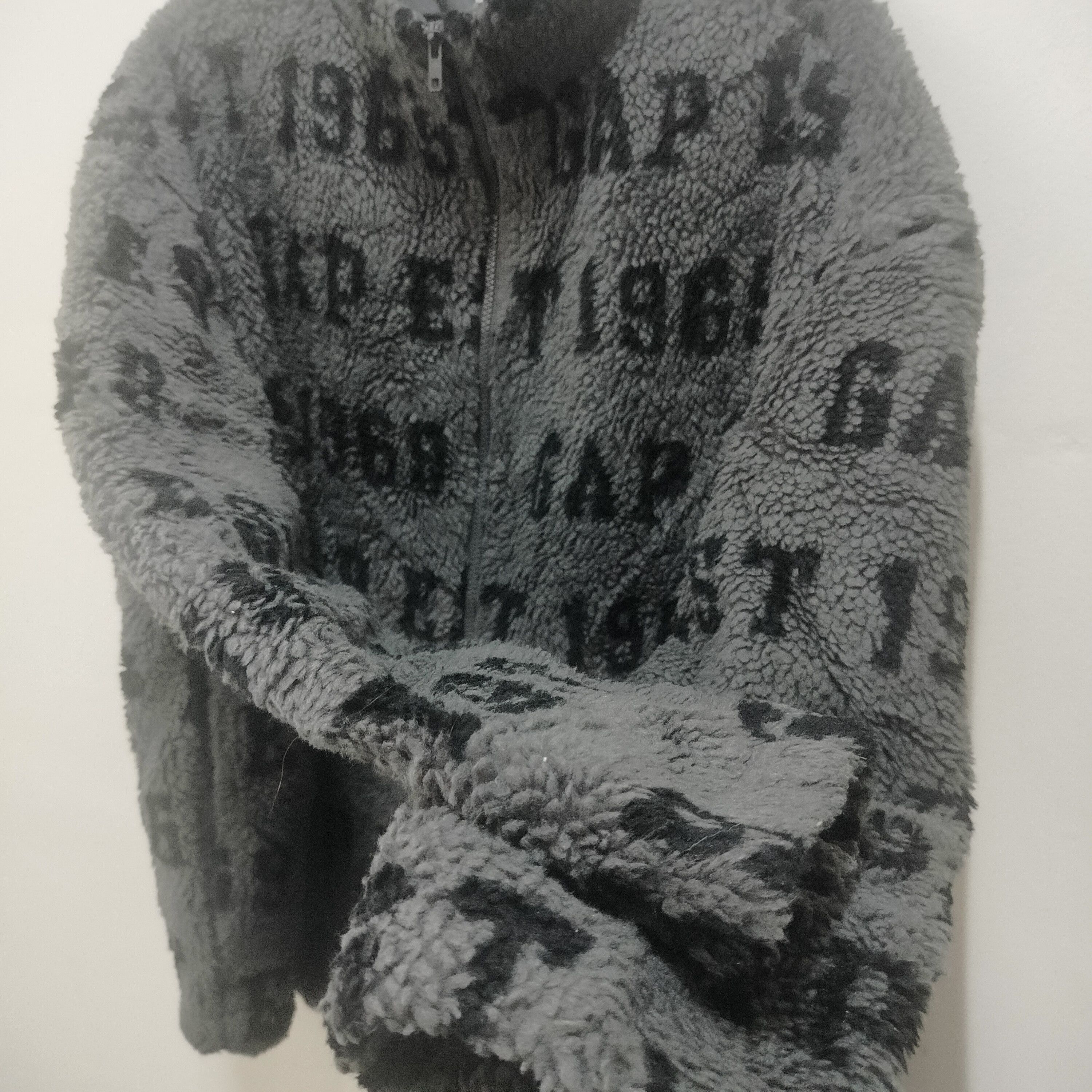 Gap GAP 1969 Spell Out Fleece Zipper Jacket Size L Size US L / EU 52-54 / 3 - 2 Thumbnail