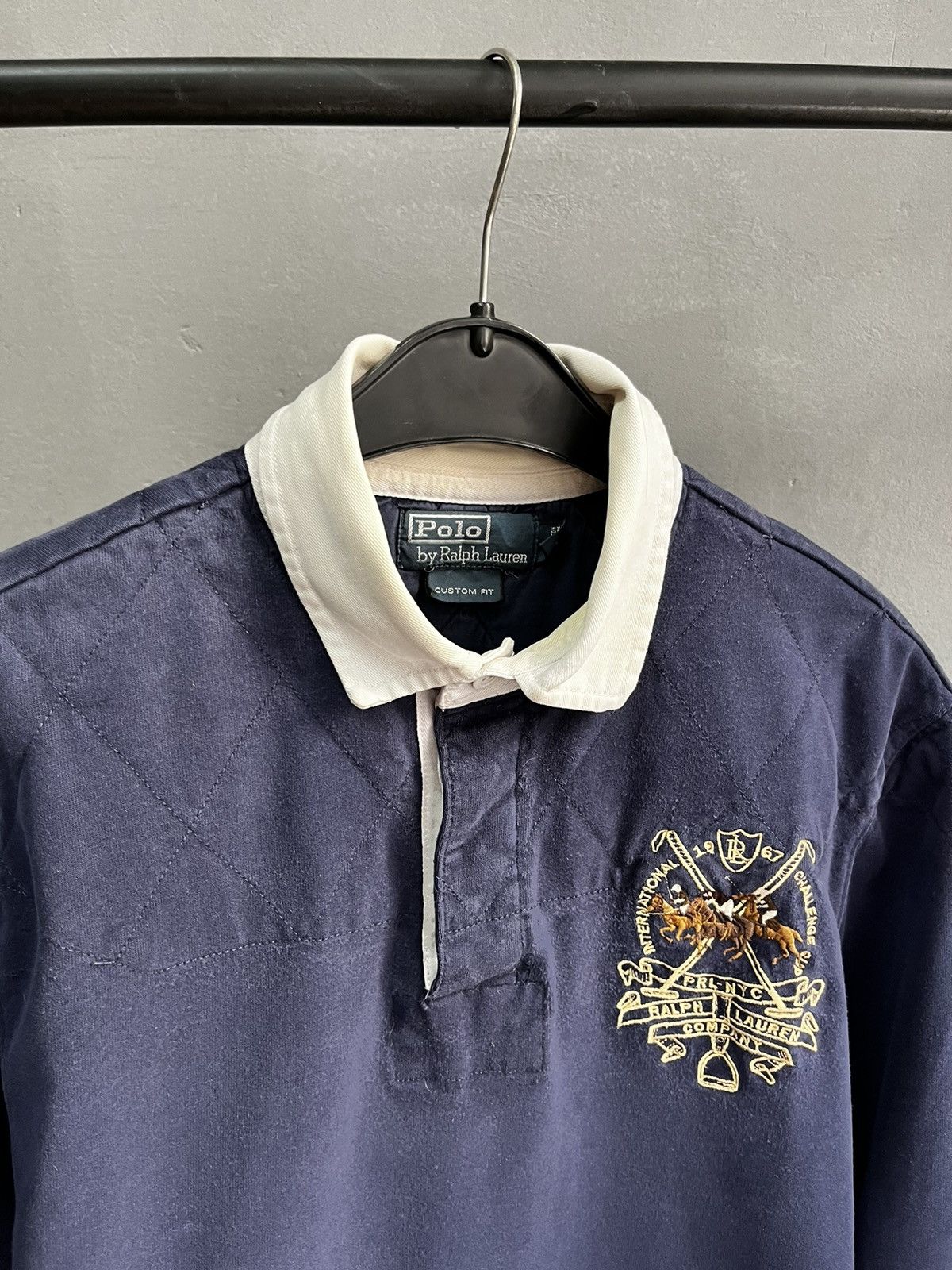 Ralph Lauren × Vintage Polo Ralph Lauren 90s vintage rugby Size US L / EU 52-54 / 3 - 5 Thumbnail