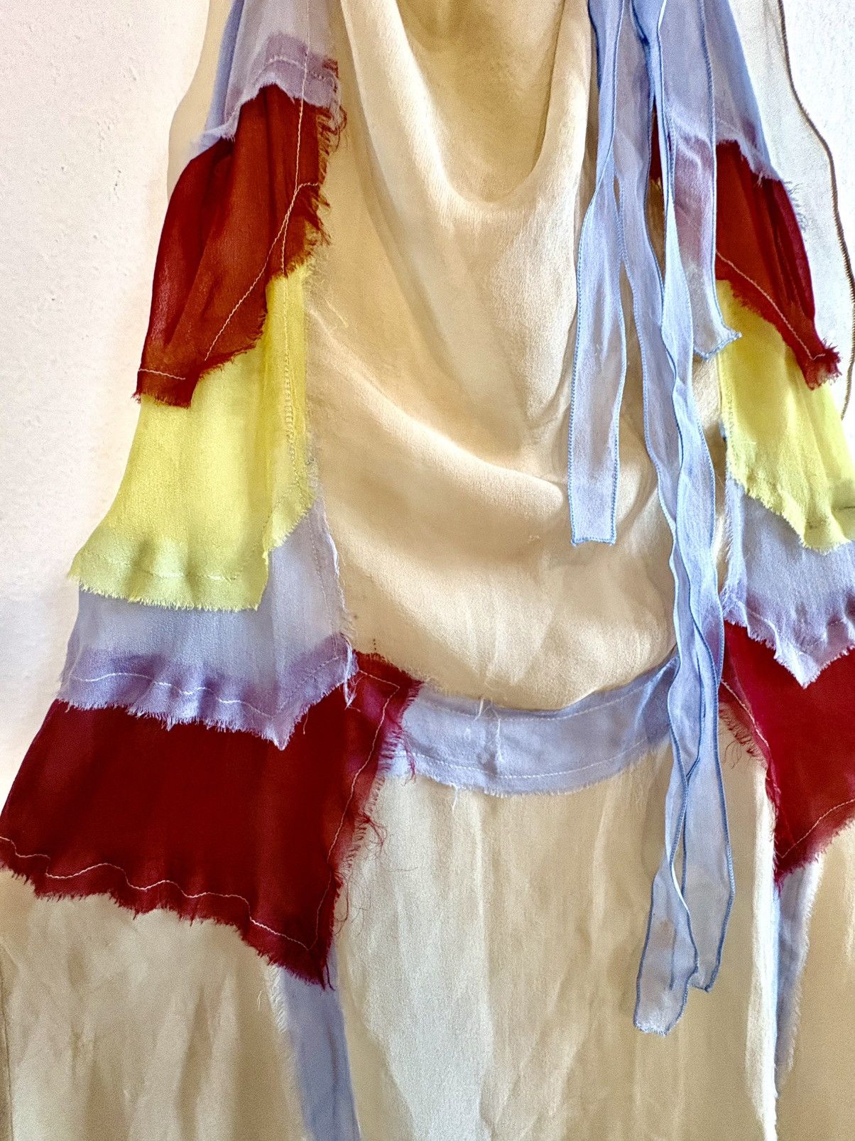 Alberta Ferretti Deconstructed Alberta Ferretti Bias Dress —Silk Georgett Size XS / US 0-2 / IT 36-38 - 2 Thumbnail