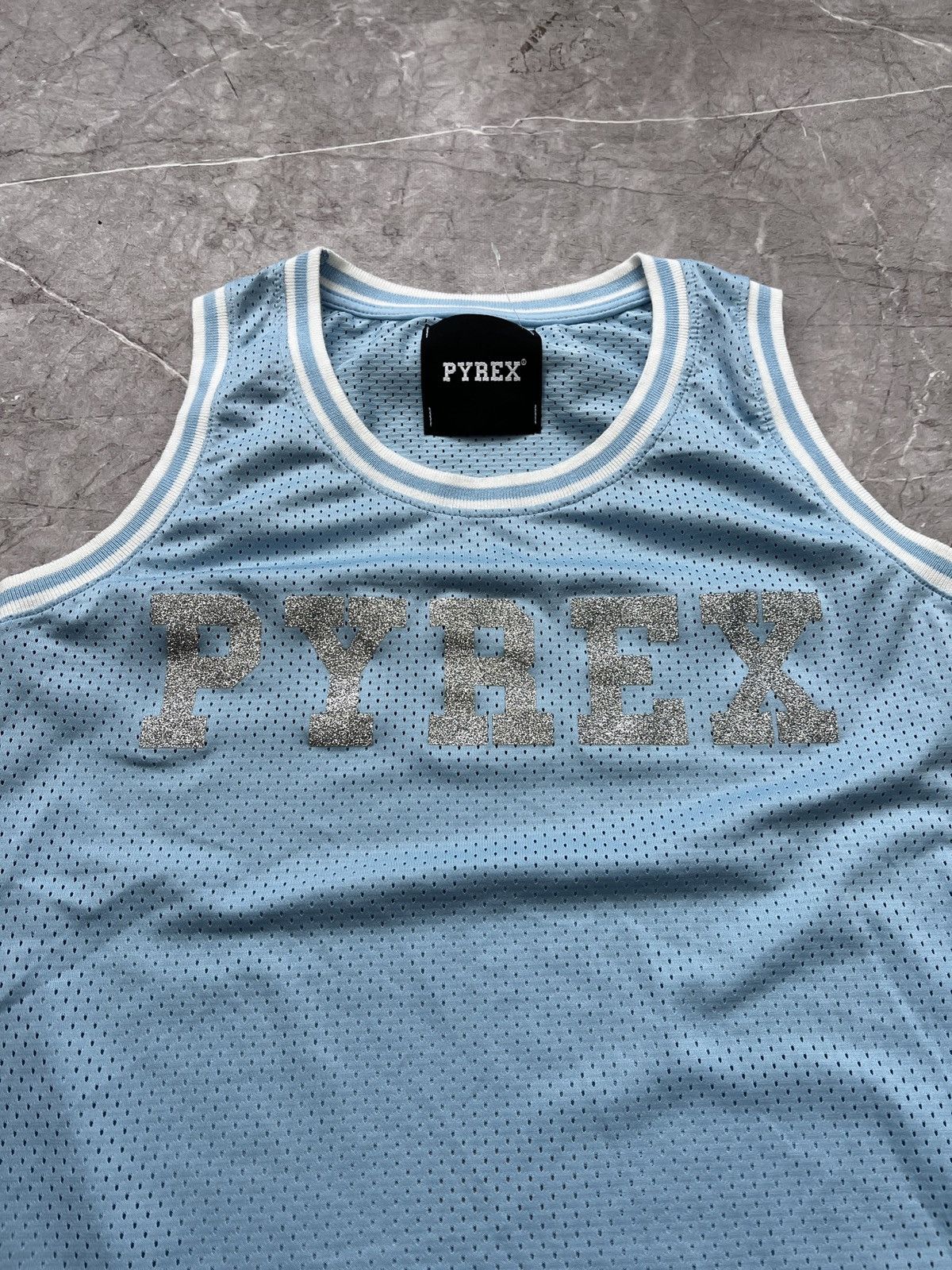 Pyrex Vision Vintage PYREX BASKETBALL BIG LOGO JERSEY TANK TOP Size US S / EU 44-46 / 1 - 6 Thumbnail