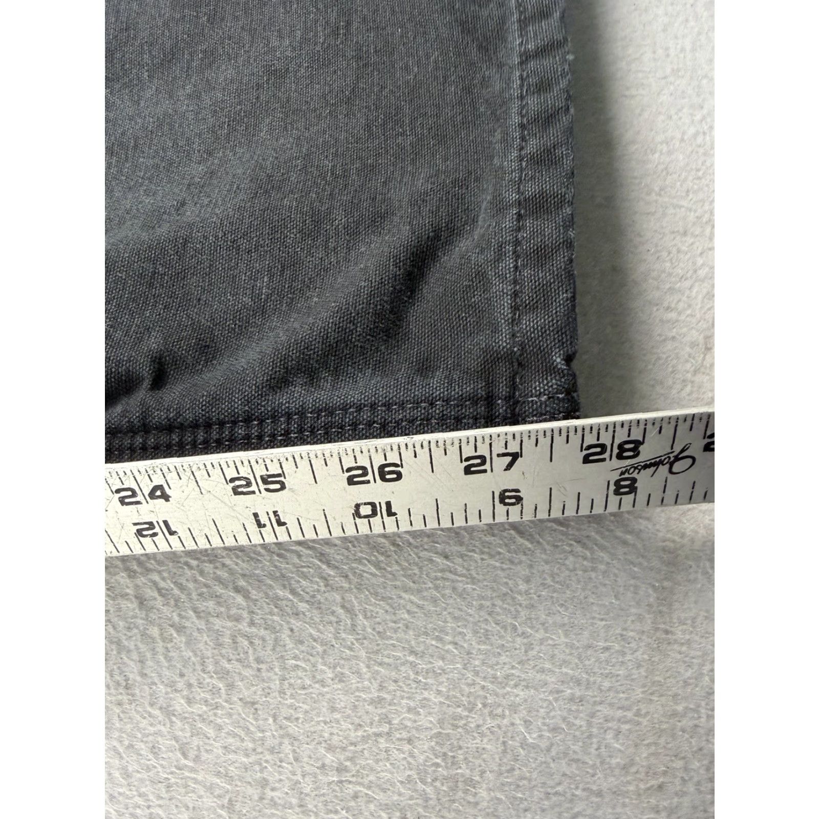 Carhartt Carhartt B111 Black 38x30 Mens Flannel Lined Carpenter Pants Workwear 5-Pocket Design Straight Leg Cotton Canvas Denim? (Note: can't invent material) Size US 38 / EU 54 - 7 Thumbnail